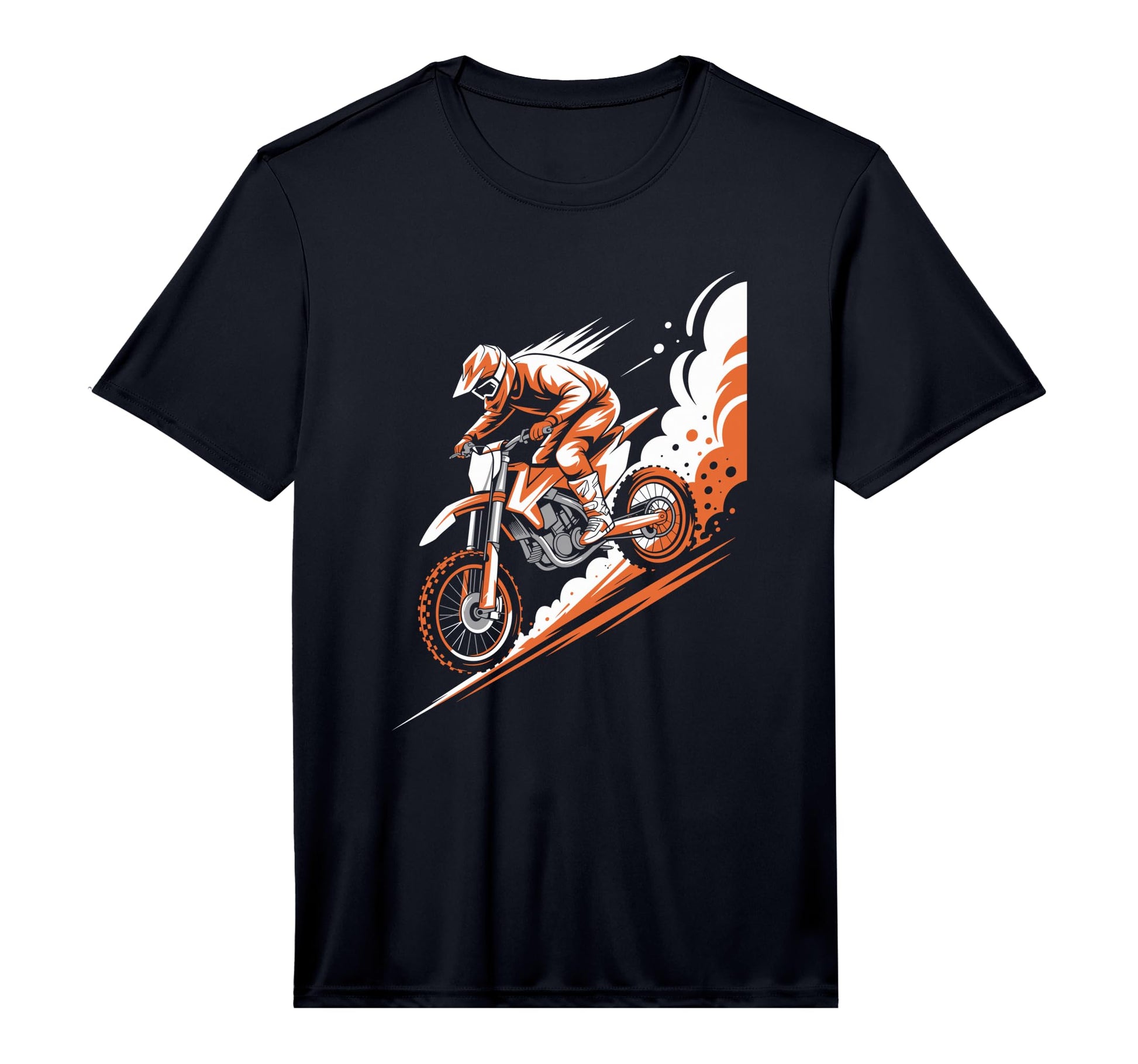 Mens Motocross Dad Enjoys Riding His T-Shirt - Fun Novelty Design Unisex - T-Shirt, Sweatshirt, Hoodie