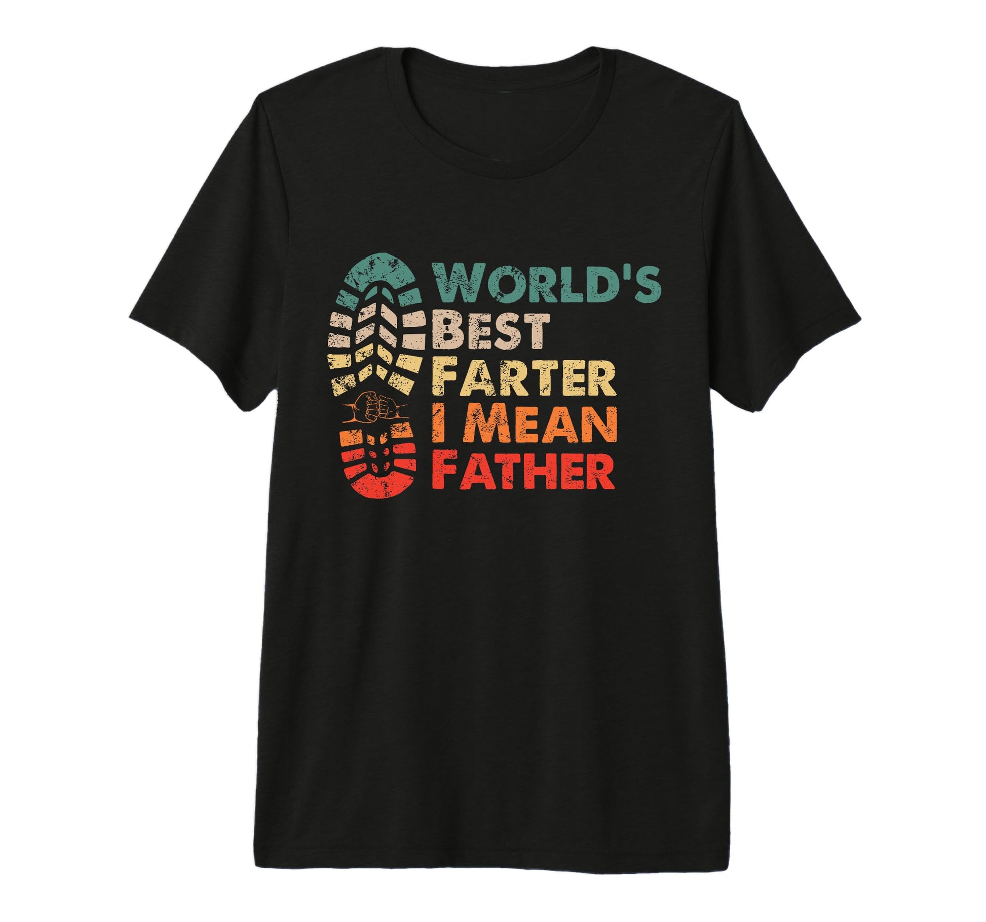 Worlds Best Farter I Mean Father Outdoor T-Shirt - Minimalist Print Unisex - T-Shirt, Sweatshirt, Hoodie
