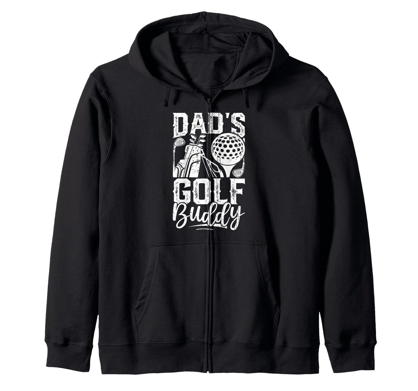 Dads Golf Buddy Golfing Sweatshirt - Casual Everyday Wear for Adults - T-Shirt, Sweatshirt, Hoodie