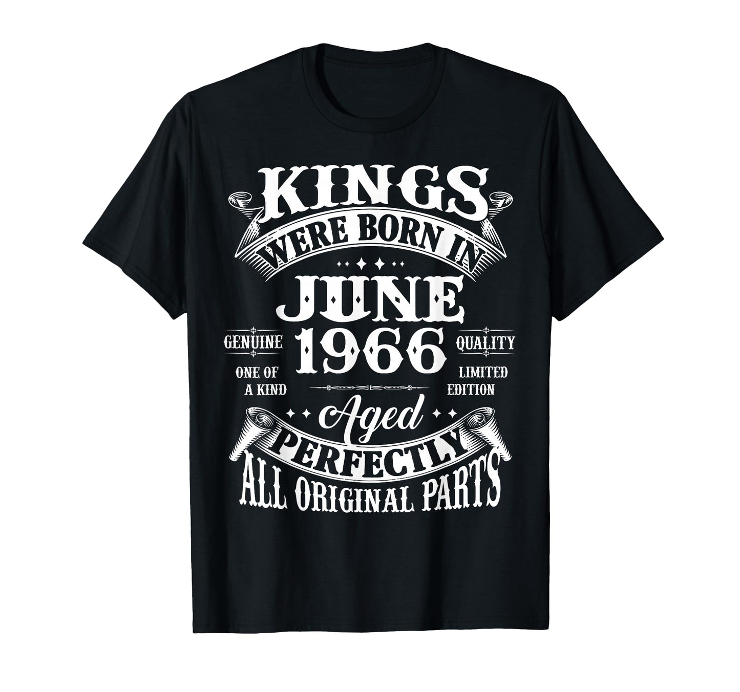 60Th Birthday Gift Kings Born June T-Shirt - Novelty Apparel Men Women - T-Shirt, Sweatshirt, Hoodie