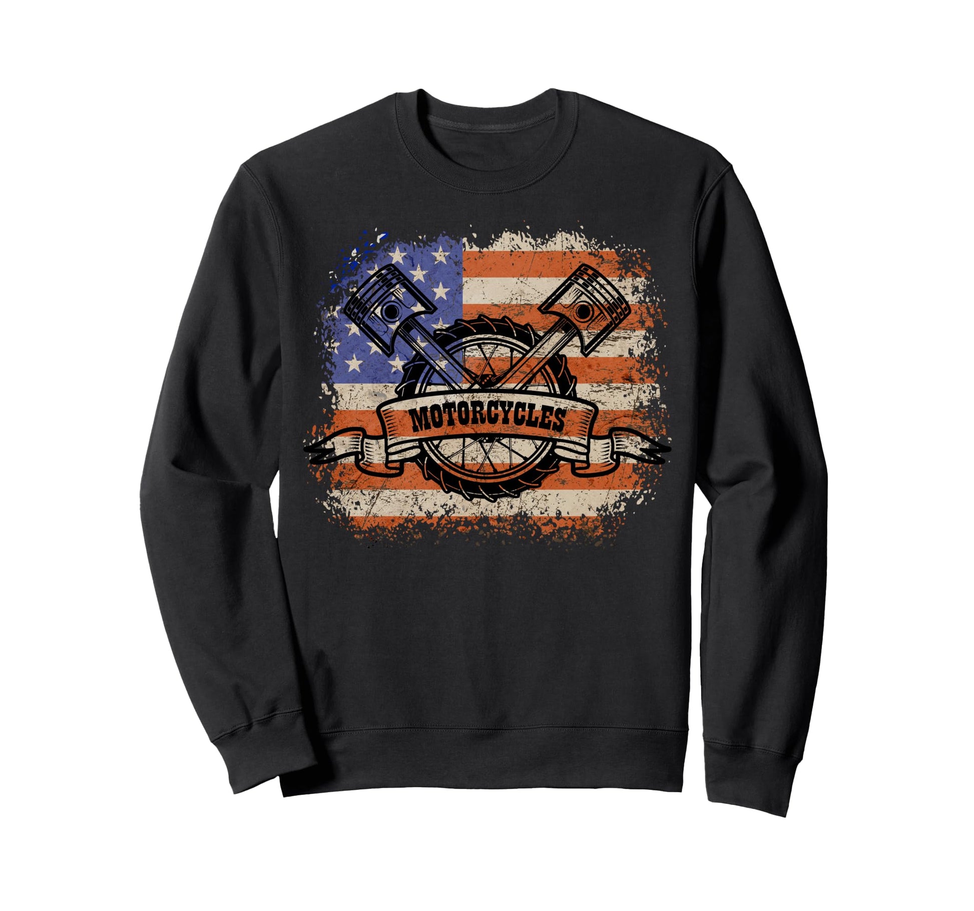 Ill Be Garage Motorcycle Biker Sweatshirt - Novelty Apparel for Adults - T-Shirt, Sweatshirt, Hoodie