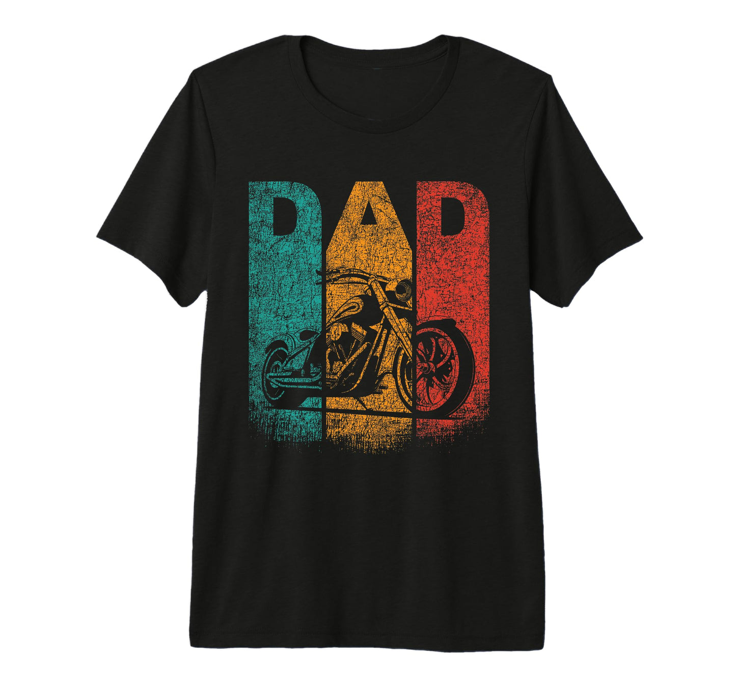 Motorcycle Dad Fathers Day Motorcycle T-Shirt - Minimalist Print Unisex - T-Shirt, Sweatshirt, Hoodie