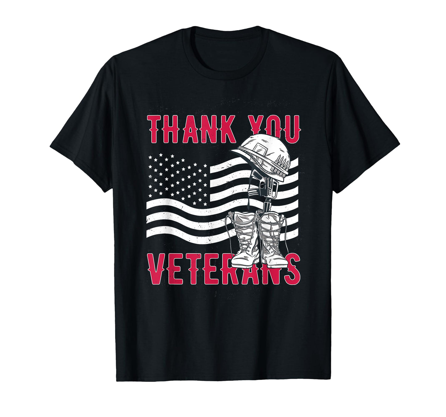 Veteran Us Usa Us Flag Veterans Day T-Shirt - Fun Novelty Design Men Women - T-Shirt, Sweatshirt, Hoodie