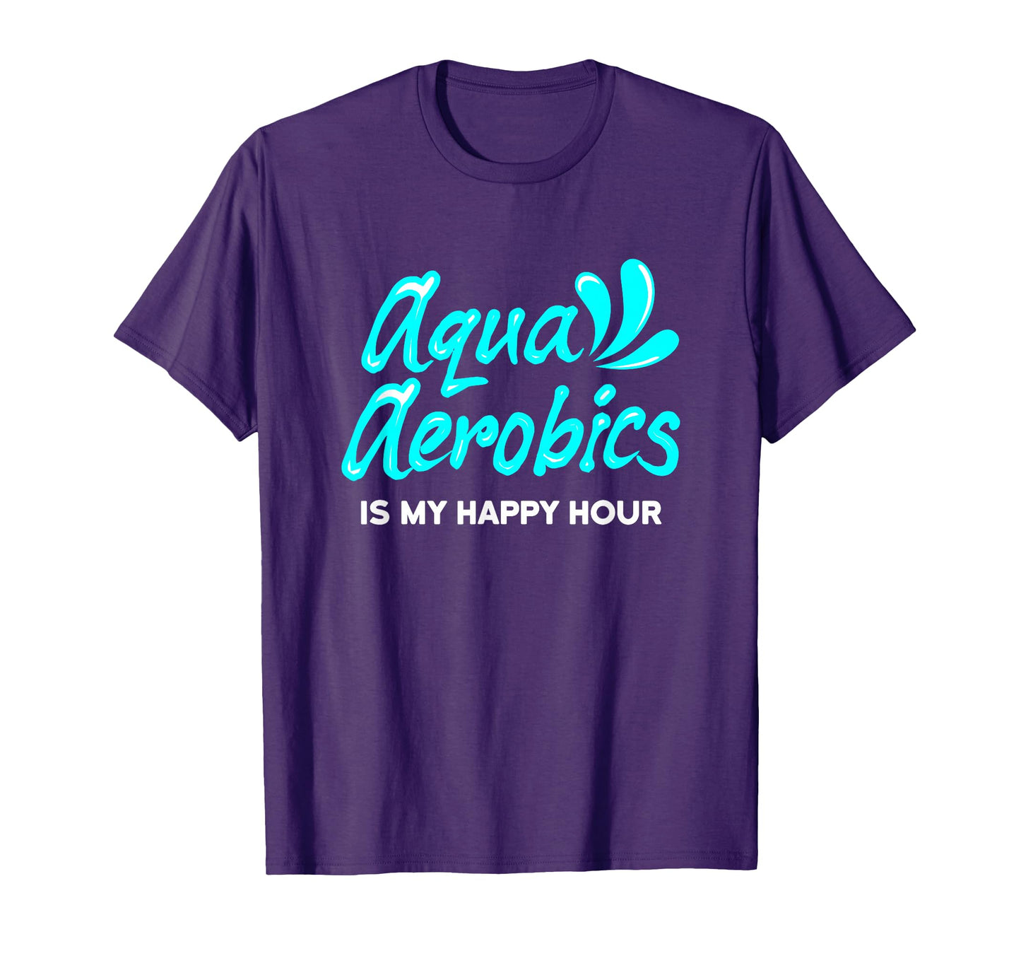 Swimming Water Aerobics Lover Aqua T-Shirt - Minimalist Print Unisex - T-Shirt, Sweatshirt, Hoodie