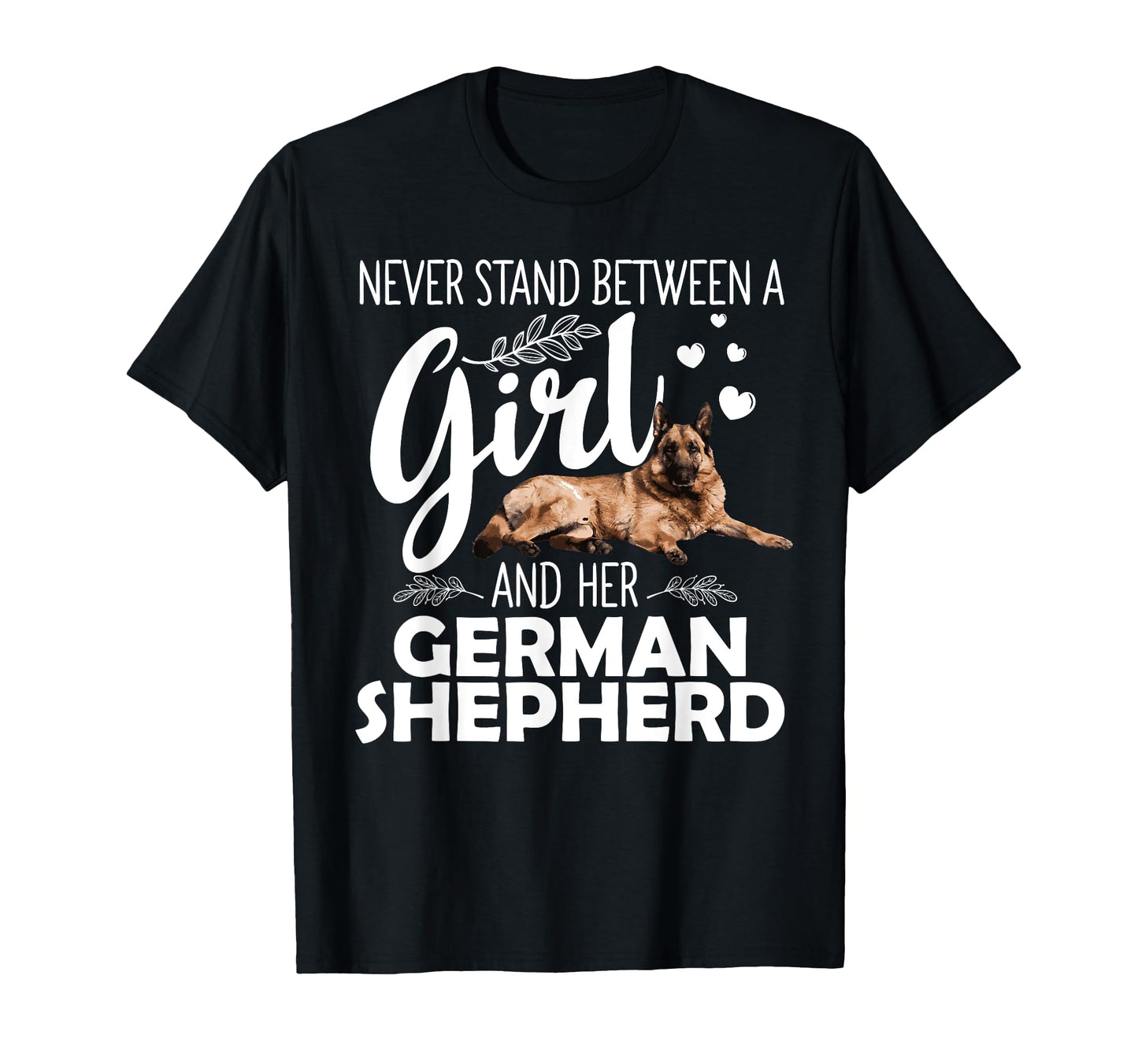 Funny German Shepherd Art Pet Dog Lovers T-Shirt - Graphic Print Men Women - T-Shirt, Sweatshirt, Hoodie