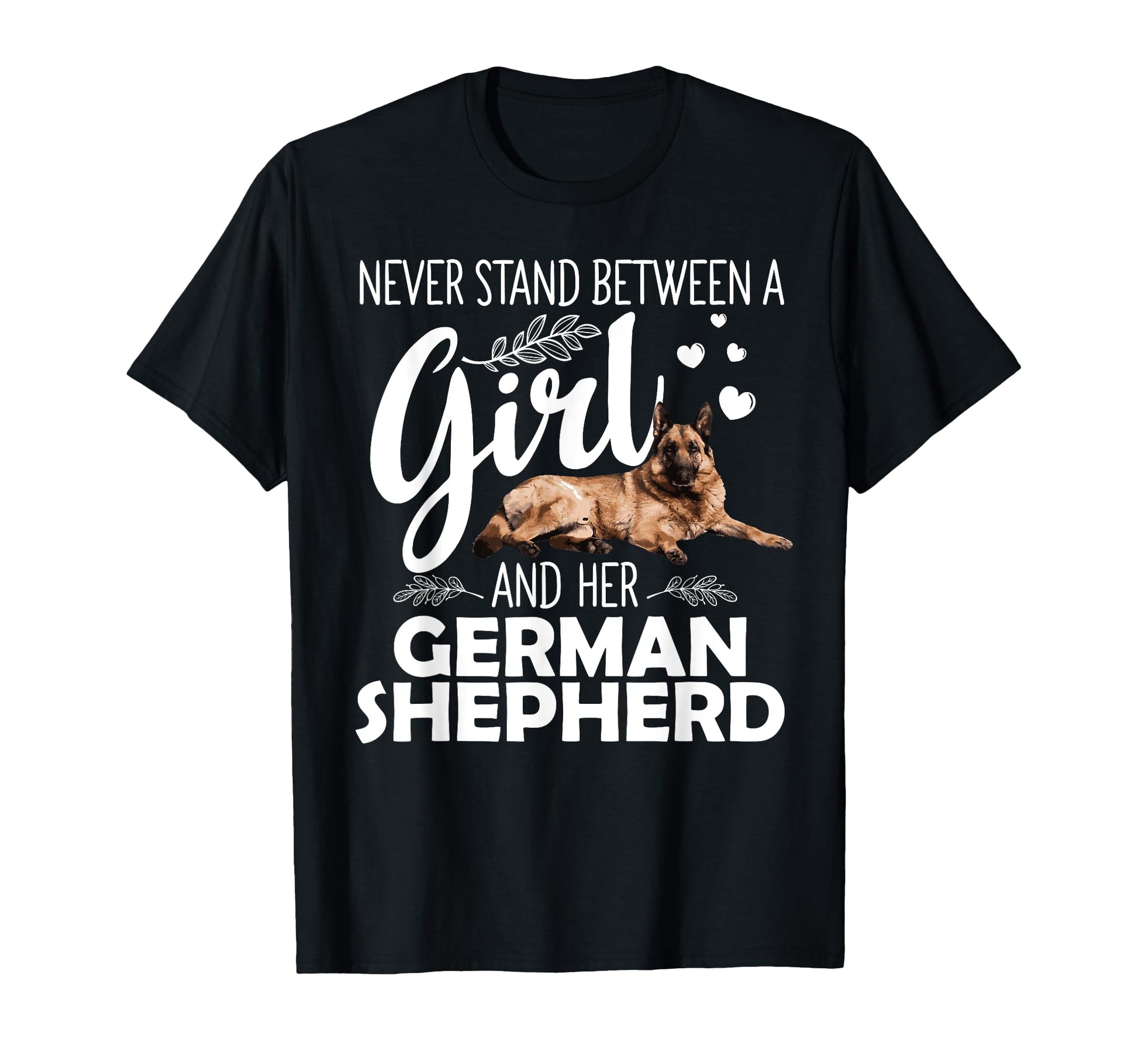 Funny German Shepherd Art Pet Dog Lovers T-Shirt - Graphic Print Men Women - T-Shirt, Sweatshirt, Hoodie