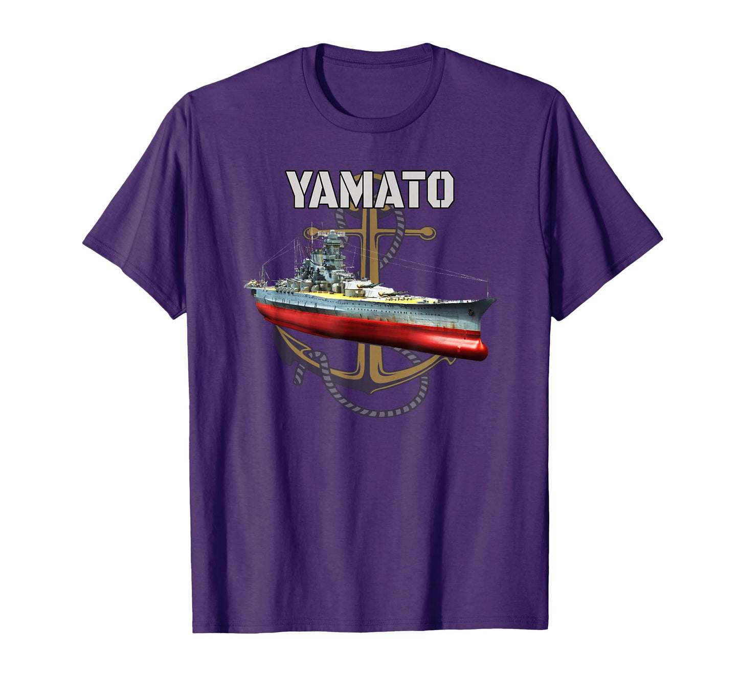 World War 2 Battleship Yamato Japanese T-Shirt - Graphic Print for Adults - T-Shirt, Sweatshirt, Hoodie