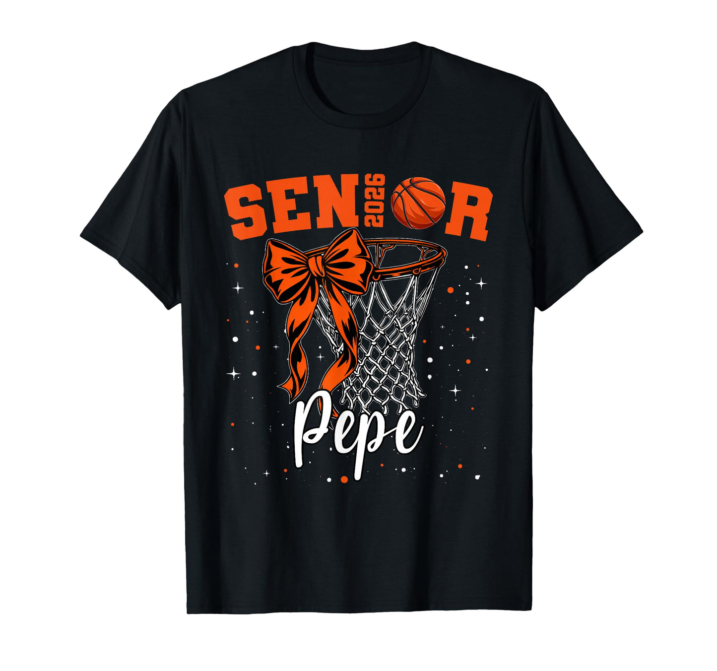 Senior Pepe Class 2026 Basketball T-Shirt - Custom Art Print Men Women - T-Shirt, Sweatshirt, Hoodie