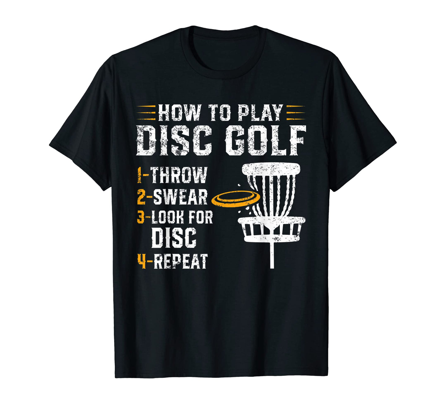 How To Play Disc Golf Funny Frisbee T-Shirt - Aesthetic Graphic for Adults - T-Shirt, Sweatshirt, Hoodie