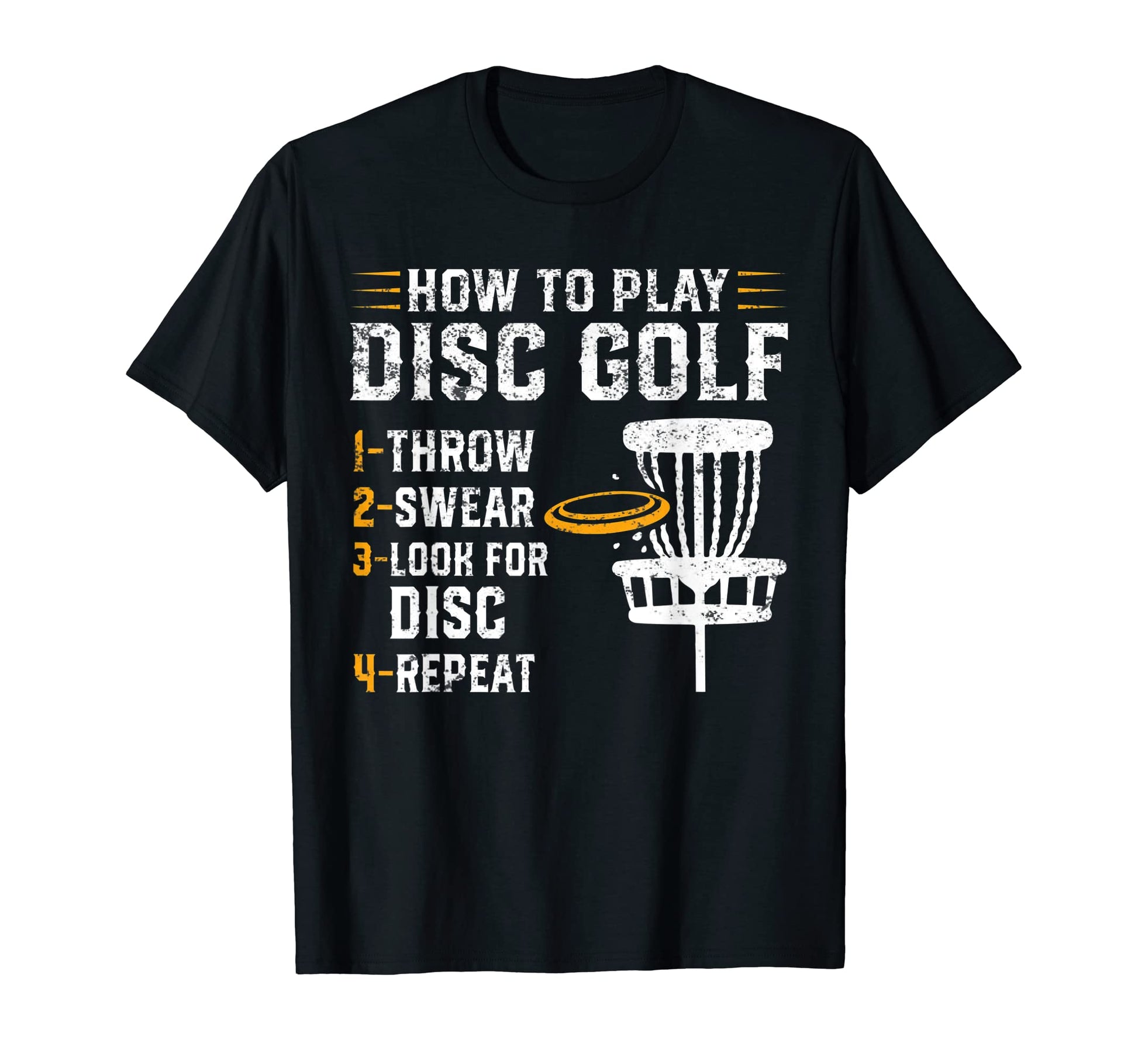 How To Play Disc Golf Funny Frisbee T-Shirt - Aesthetic Graphic for Adults - T-Shirt, Sweatshirt, Hoodie