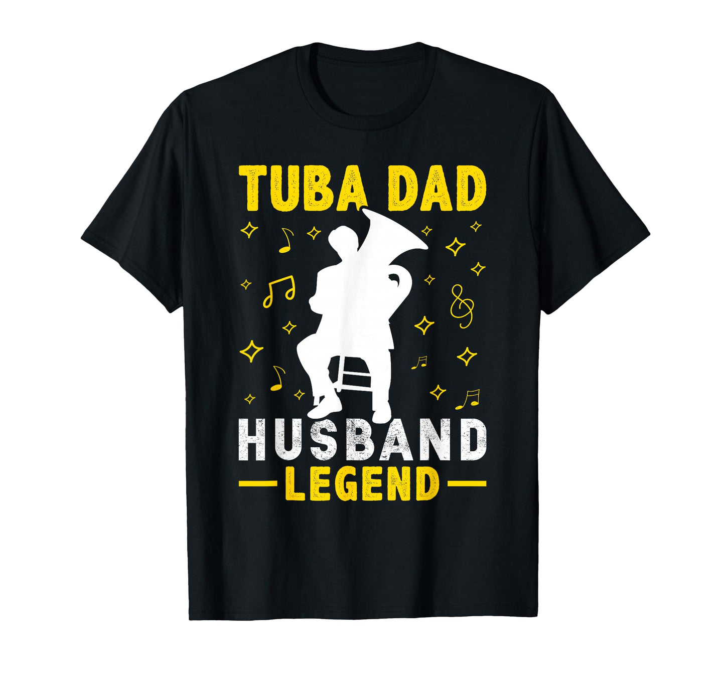 Tuba Dad Husband Legend Tuba Player T-Shirt - Aesthetic Graphic Men Women - T-Shirt, Sweatshirt, Hoodie