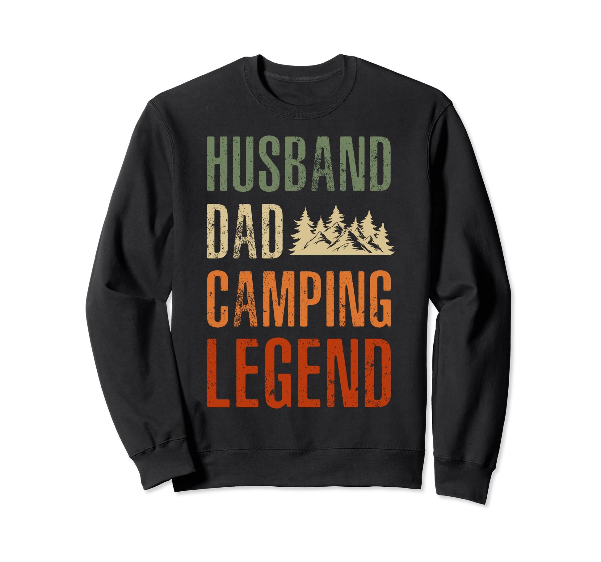 Dads Who Love Camping Dads Sweatshirt - Casual Everyday Wear for Adults - T-Shirt, Sweatshirt, Hoodie