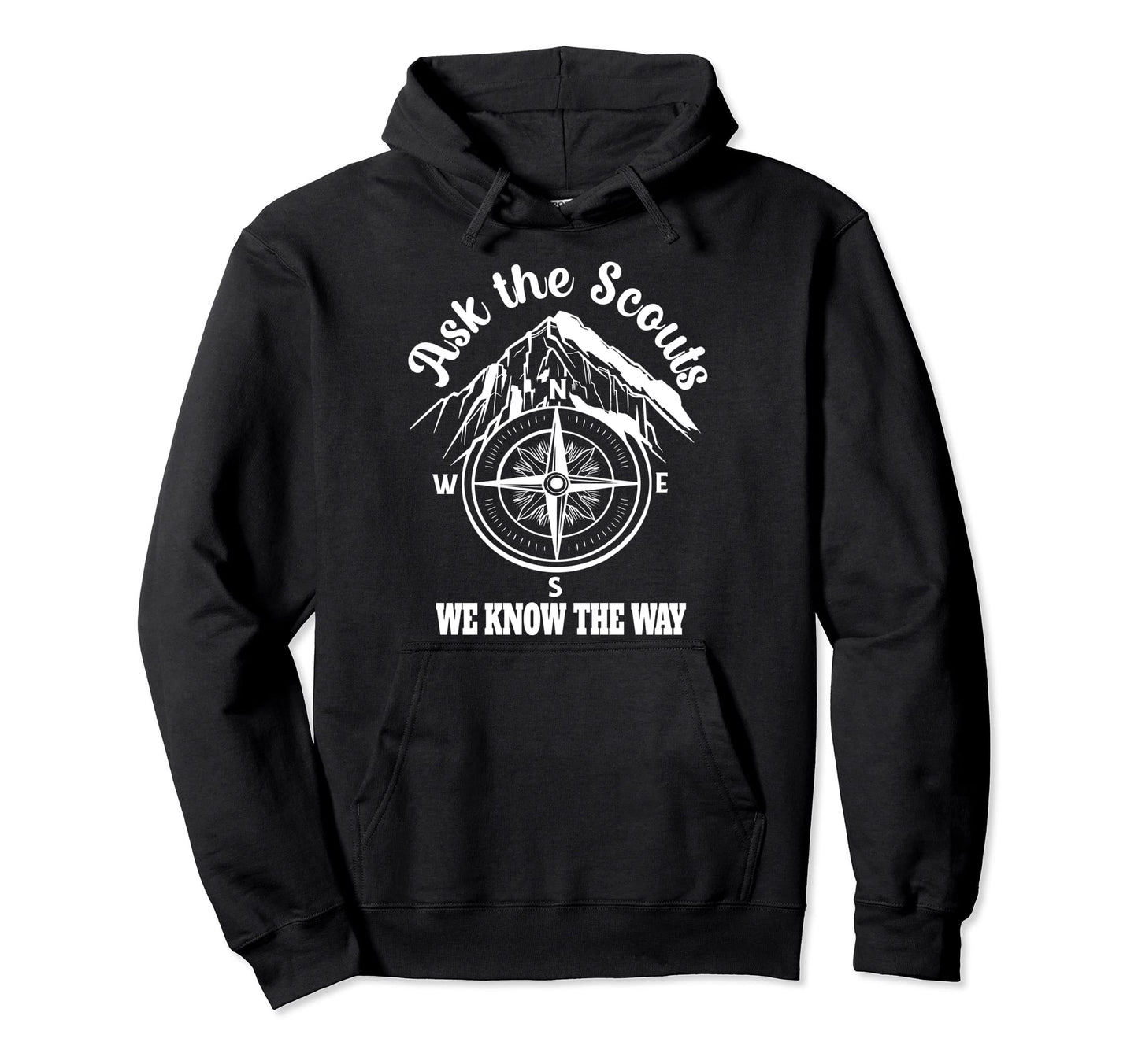 Funny Scout Scouting Gear Cub Camping Hoodie - Minimalist Print Unisex - T-Shirt, Sweatshirt, Hoodie