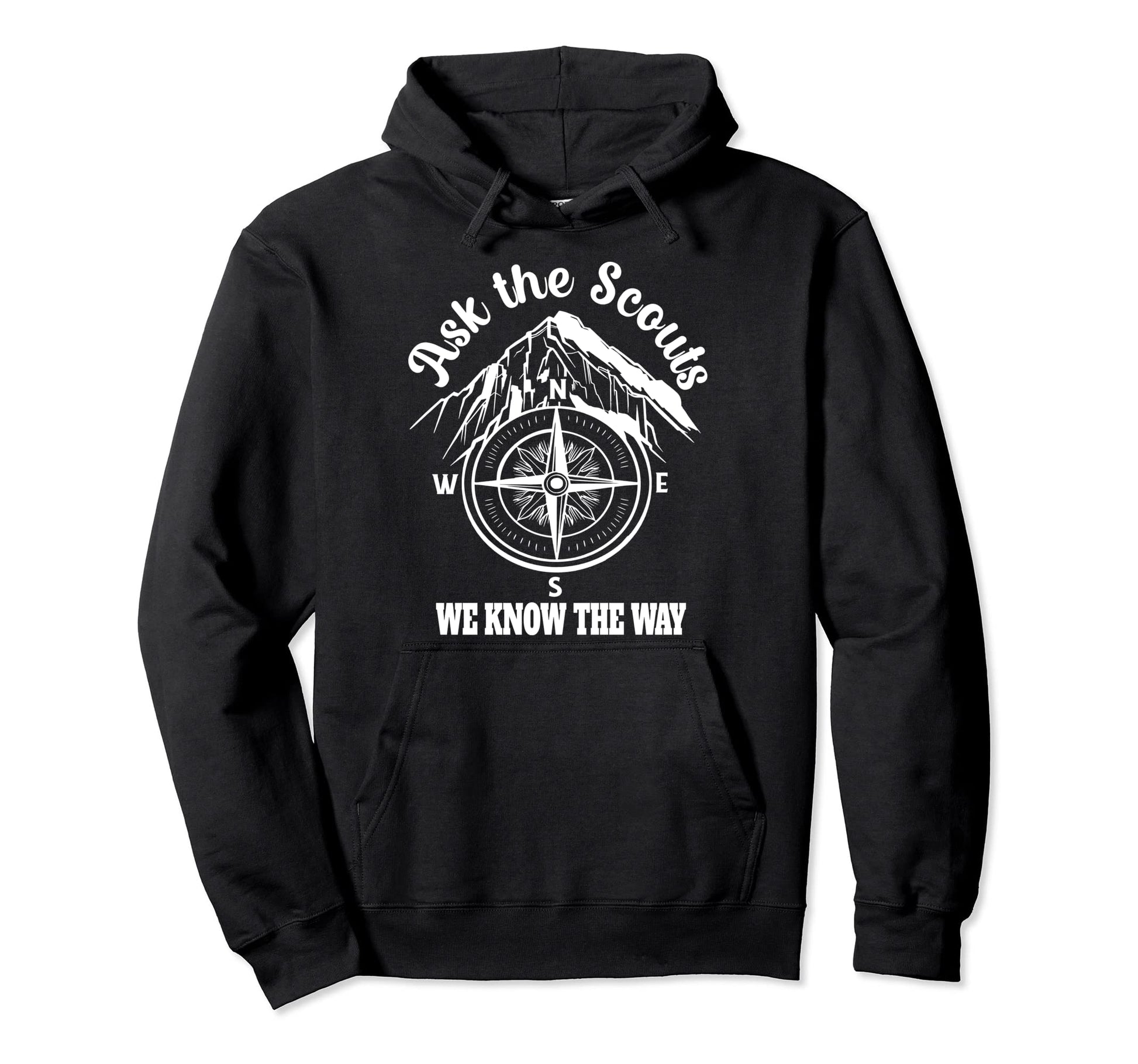 Funny Scout Scouting Gear Cub Camping Hoodie - Minimalist Print Unisex - T-Shirt, Sweatshirt, Hoodie