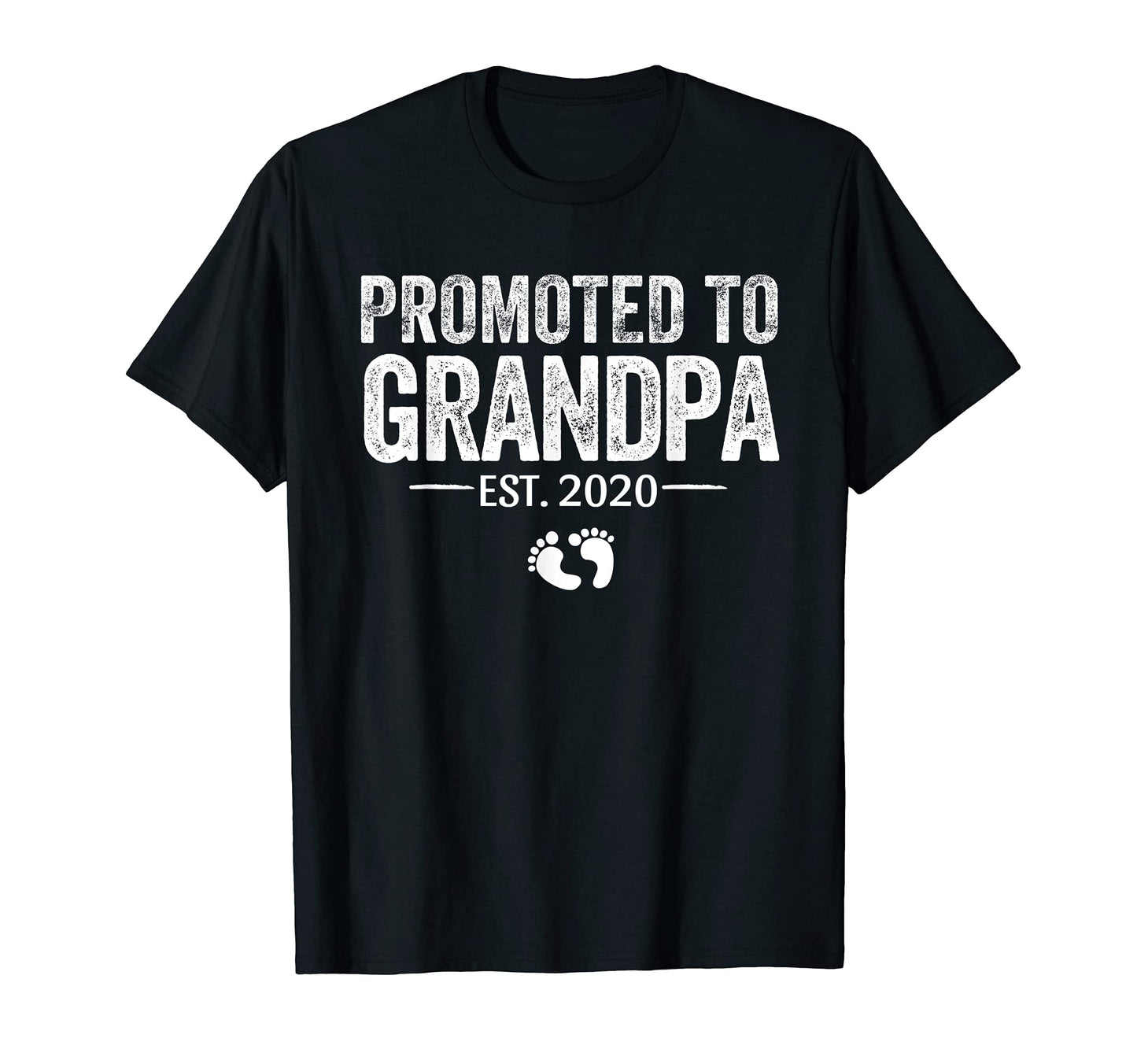 Mens Promoted To Grandpa 2020 Pregnancy T-Shirt - Graphic Print Unisex - T-Shirt, Sweatshirt, Hoodie