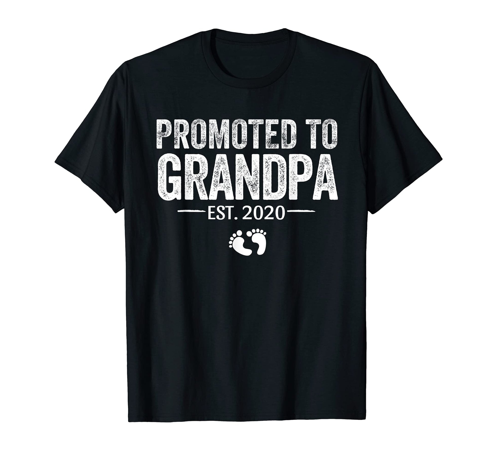 Mens Promoted To Grandpa 2020 Pregnancy T-Shirt - Graphic Print Unisex - T-Shirt, Sweatshirt, Hoodie
