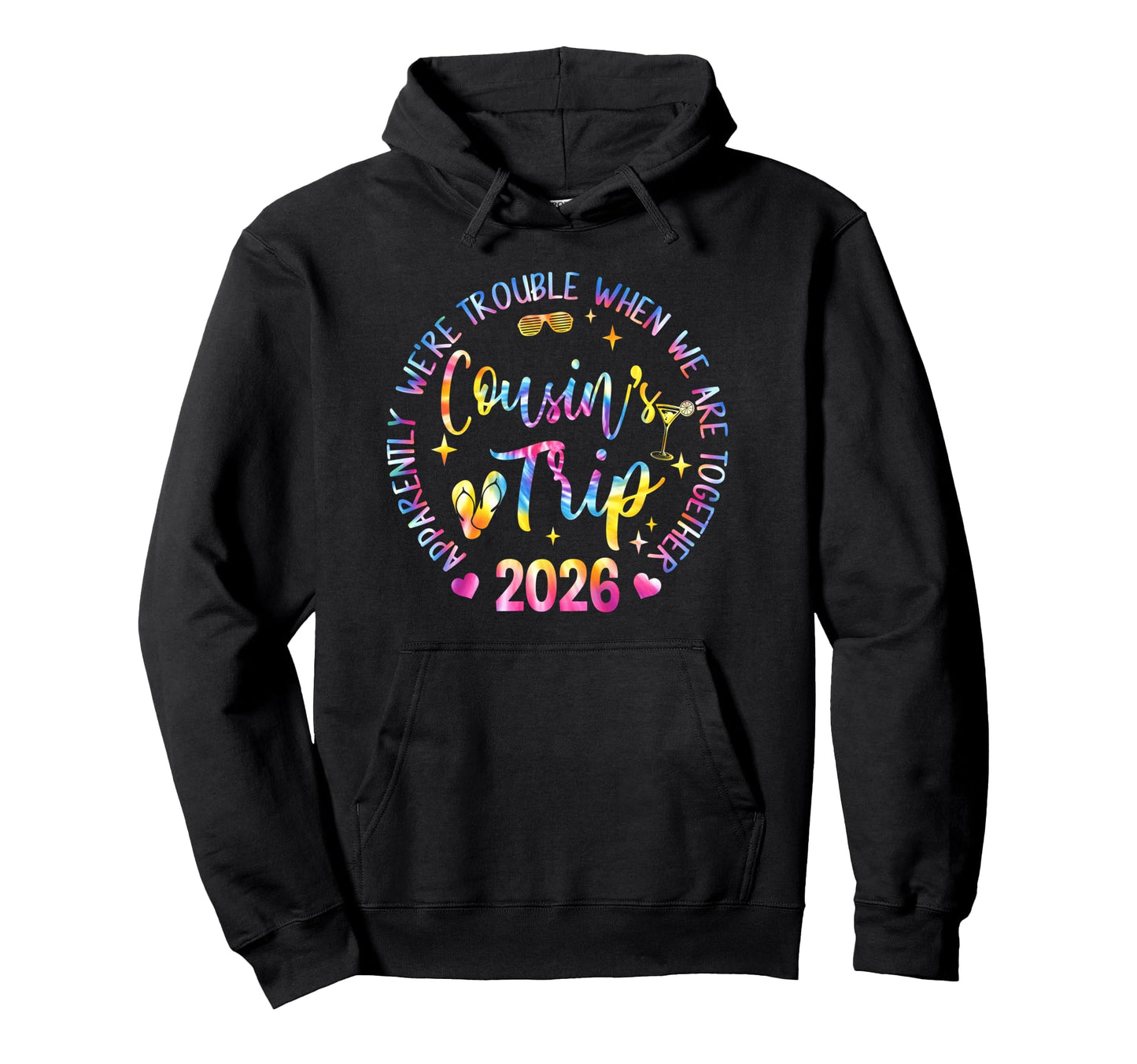 We Are Trouble When Were Together Hoodie - Streetwear Style Men Women - T-Shirt, Sweatshirt, Hoodie