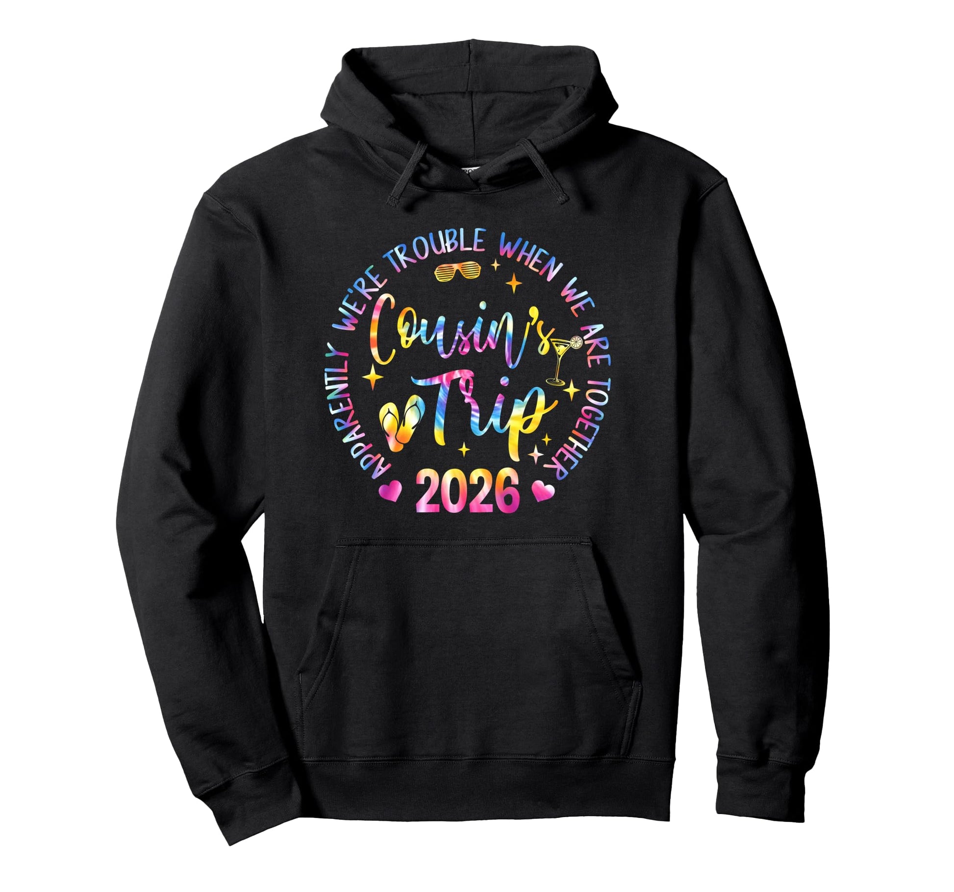 We Are Trouble When Were Together Hoodie - Streetwear Style Men Women - T-Shirt, Sweatshirt, Hoodie
