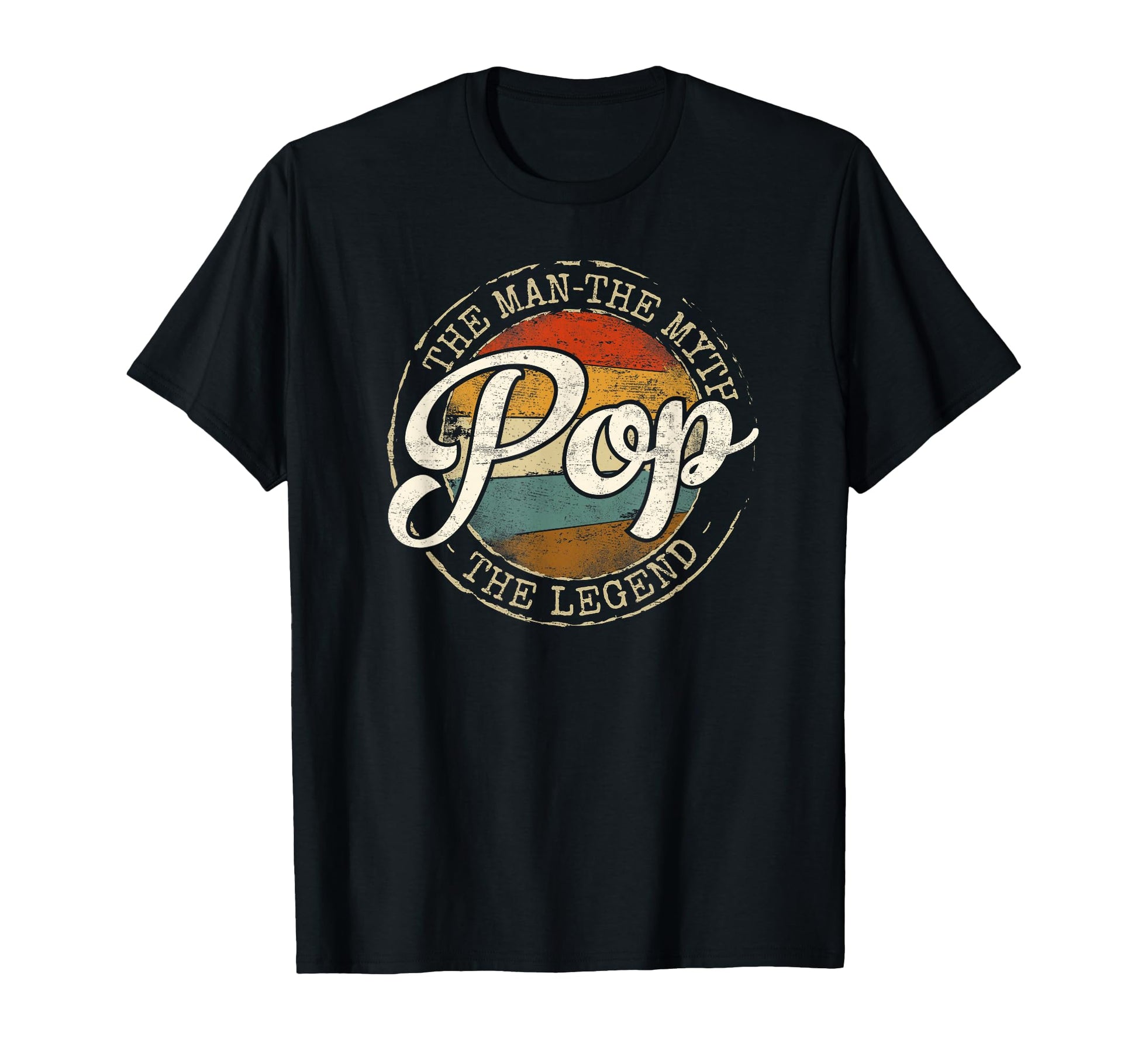 Pop Myth Legend Stamp Fathers Day Dad To T-Shirt - Streetwear Style Unisex - T-Shirt, Sweatshirt, Hoodie