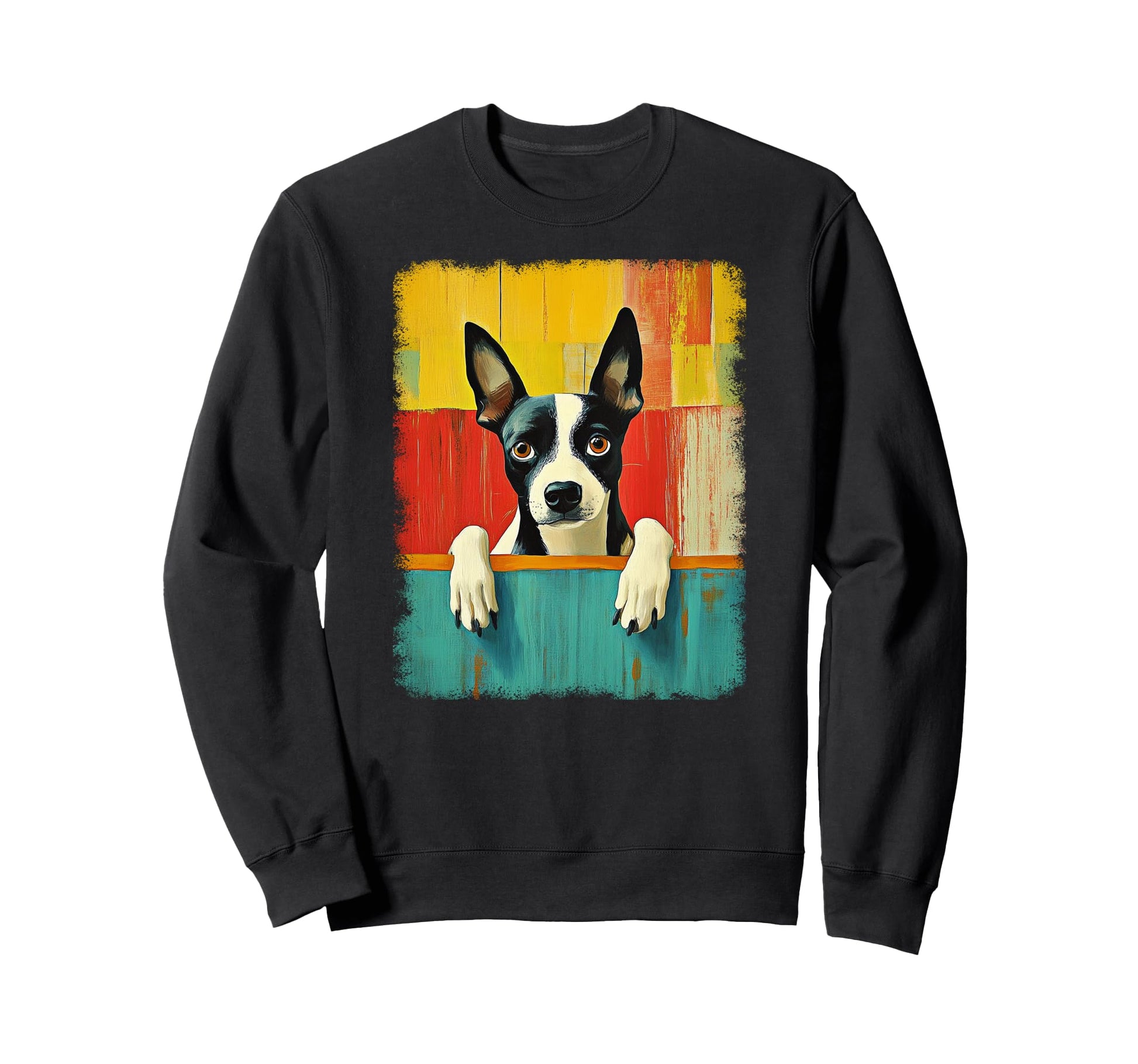 Mid Century Modern Dogs 50S 60S Sweatshirt - Minimalist Print for Adults - T-Shirt, Sweatshirt, Hoodie