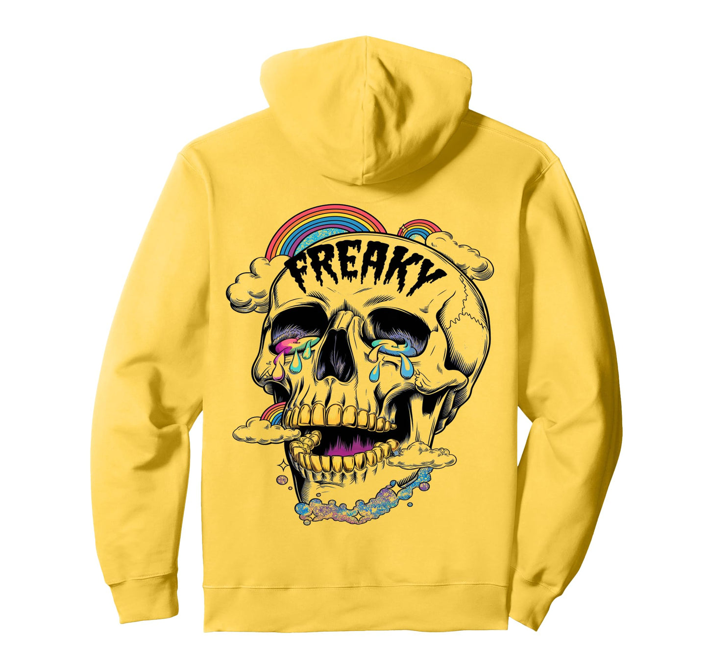 Gothic Mens Womens Tops Skeleton Meme Hoodie - Graphic Print Men Women - T-Shirt, Sweatshirt, Hoodie