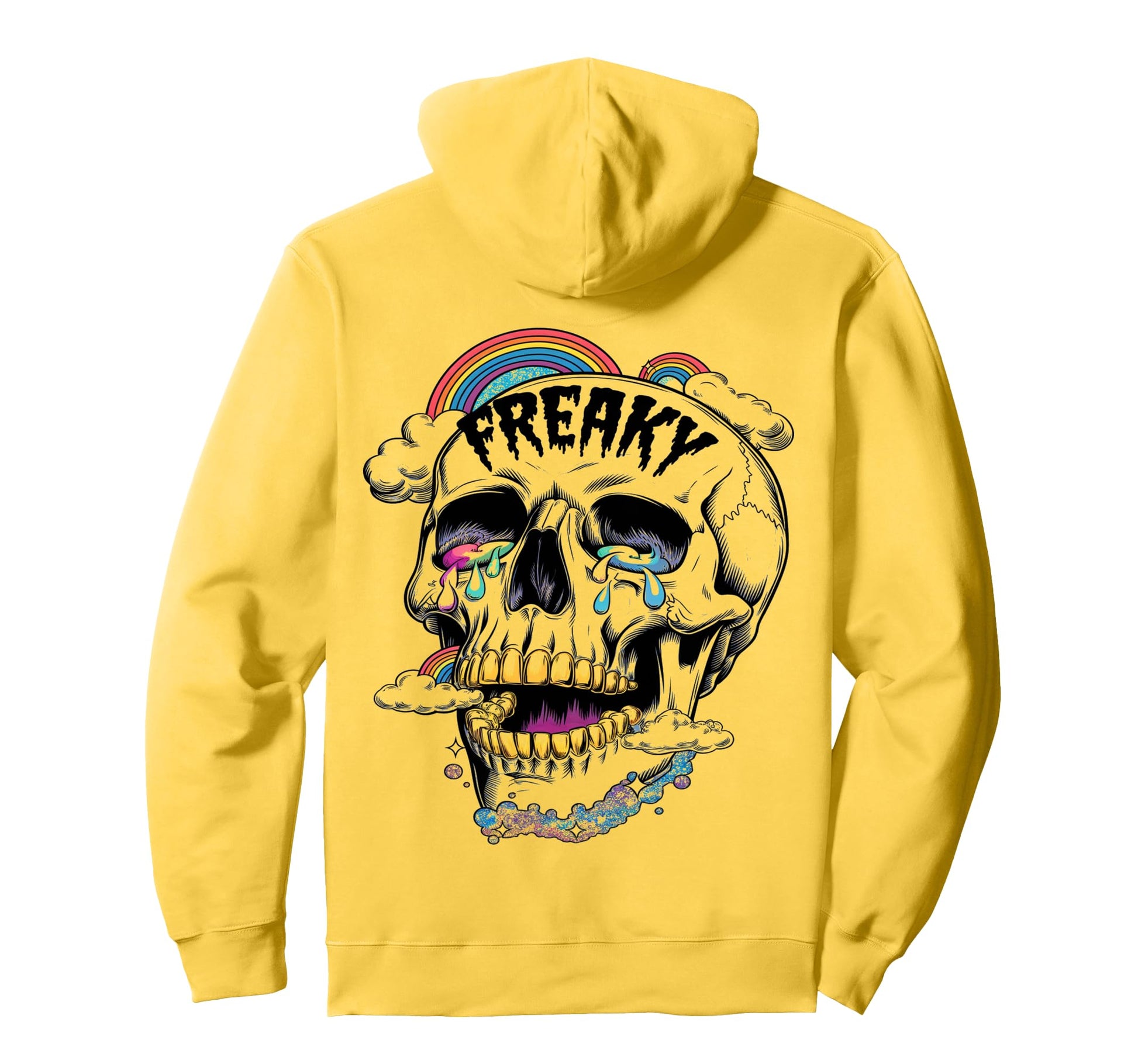 Gothic Mens Womens Tops Skeleton Meme Hoodie - Graphic Print Men Women - T-Shirt, Sweatshirt, Hoodie