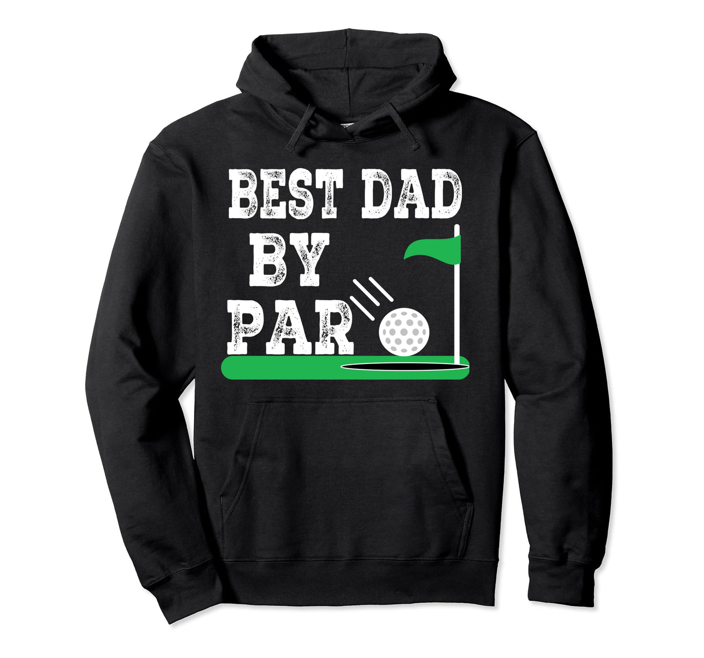 Mens Best Dad Par Disc Golf Golfer Hoodie - Unique Graphic for Adults - T-Shirt, Sweatshirt, Hoodie