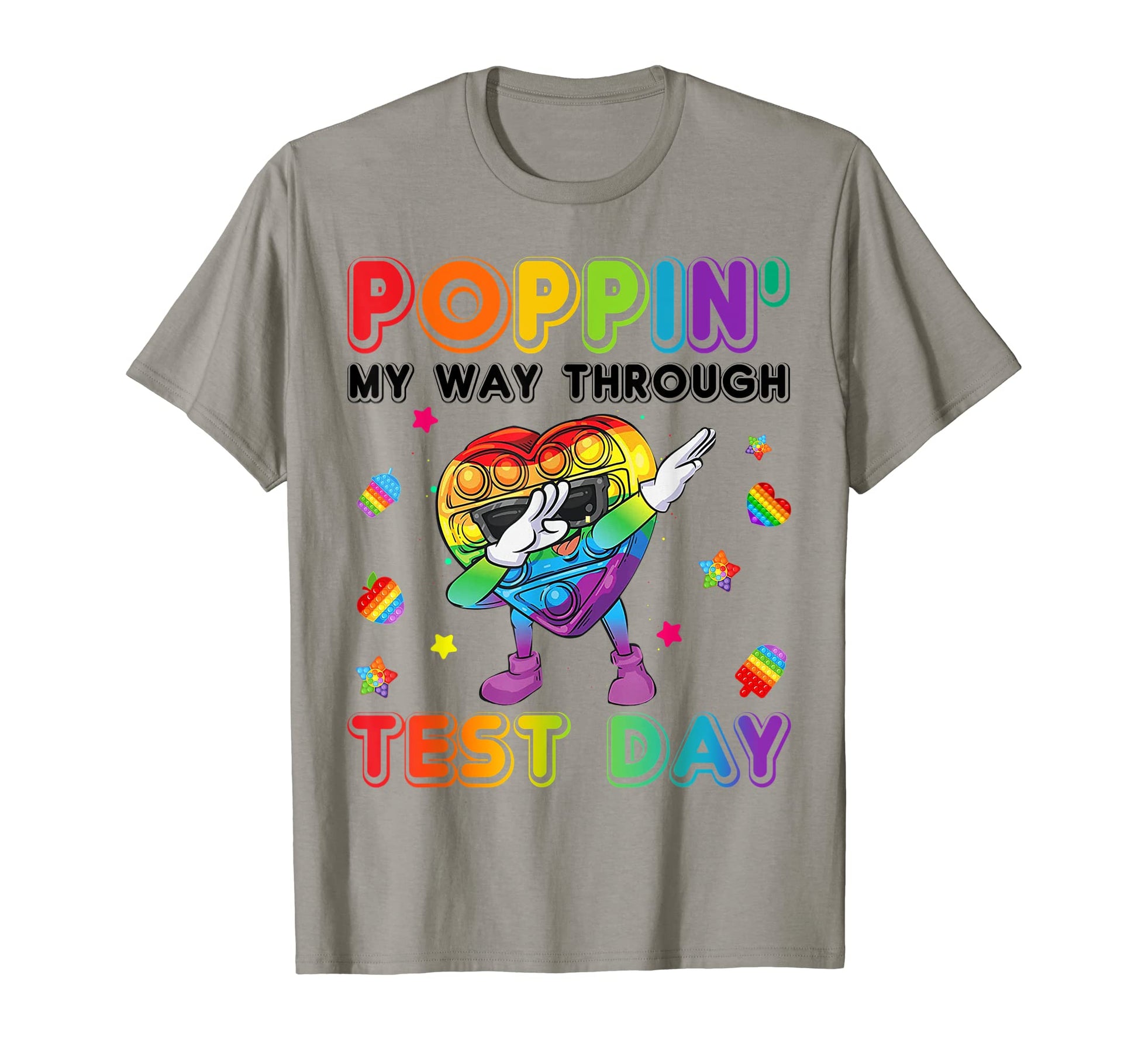 Pop It Heart Shape Dabbing Poppin My T-Shirt - Streetwear Style for Adults - T-Shirt, Sweatshirt, Hoodie