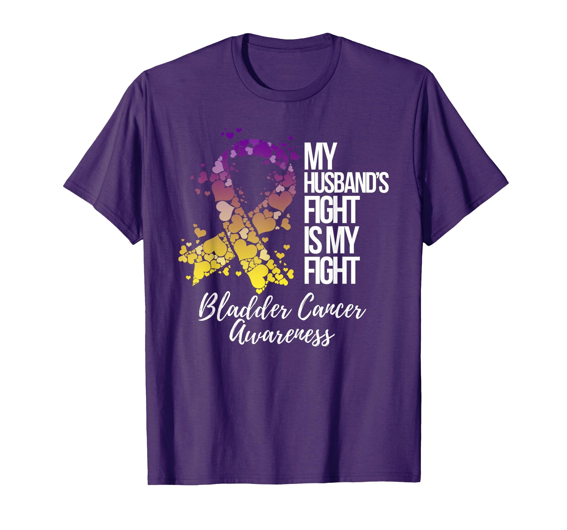 My Husbands Fight Is My Fight T-Shirt - Casual Everyday Wear for Adults - T-Shirt, Sweatshirt, Hoodie