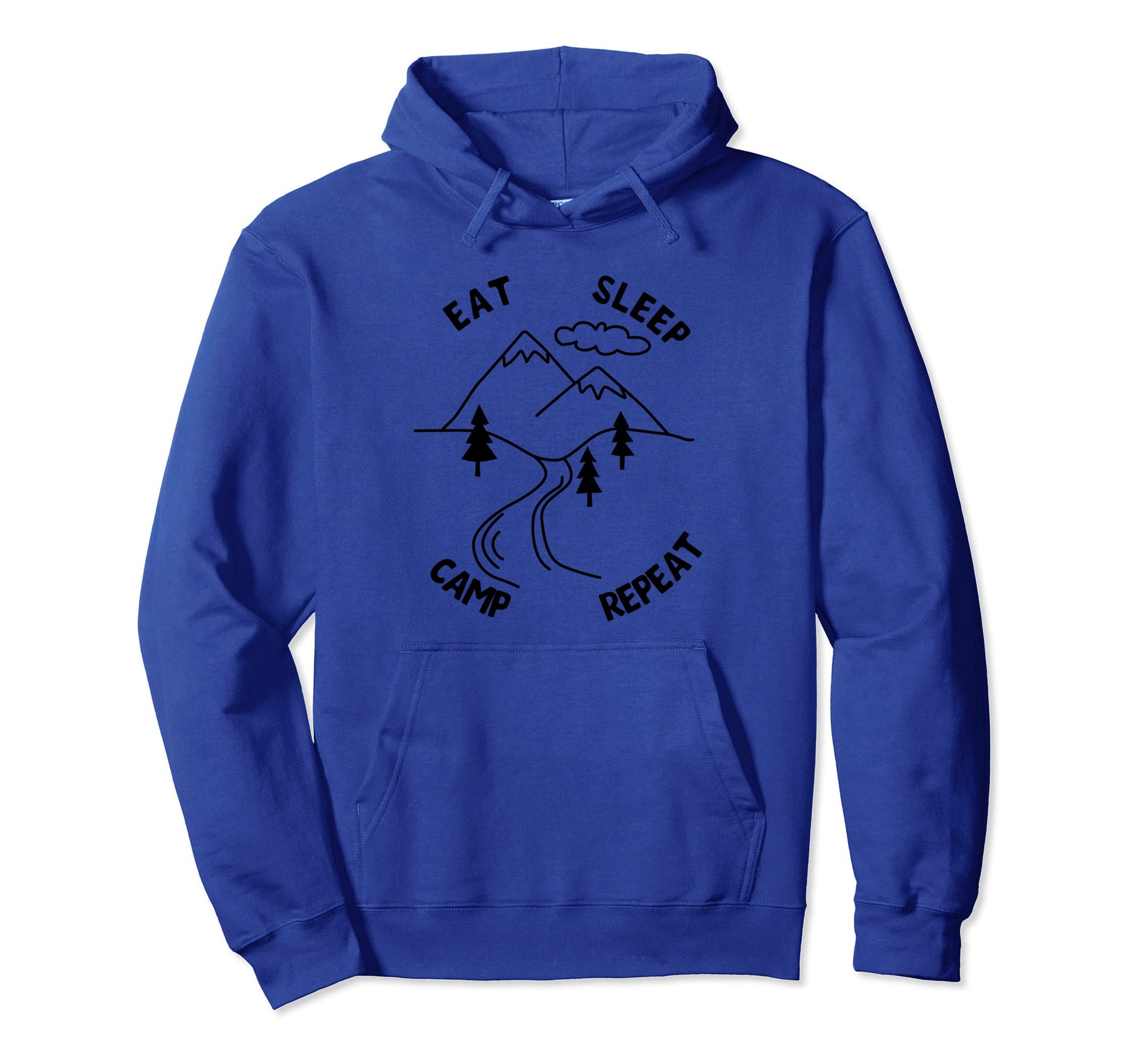 Camping Wildlife Nature Forest Adventure Hoodie - Novelty Apparel Men Women - T-Shirt, Sweatshirt, Hoodie
