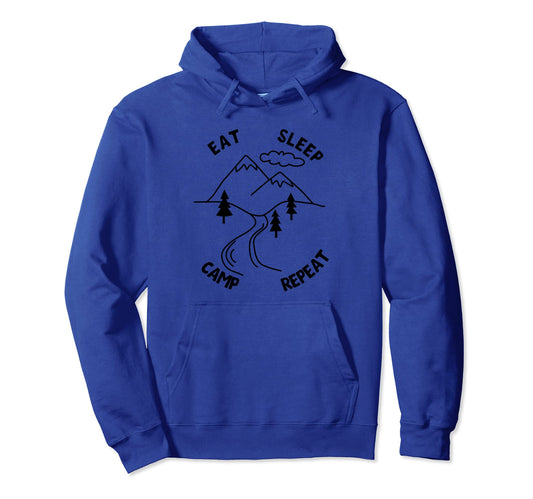 Camping Wildlife Nature Forest Adventure Hoodie - Novelty Apparel Men Women - T-Shirt, Sweatshirt, Hoodie