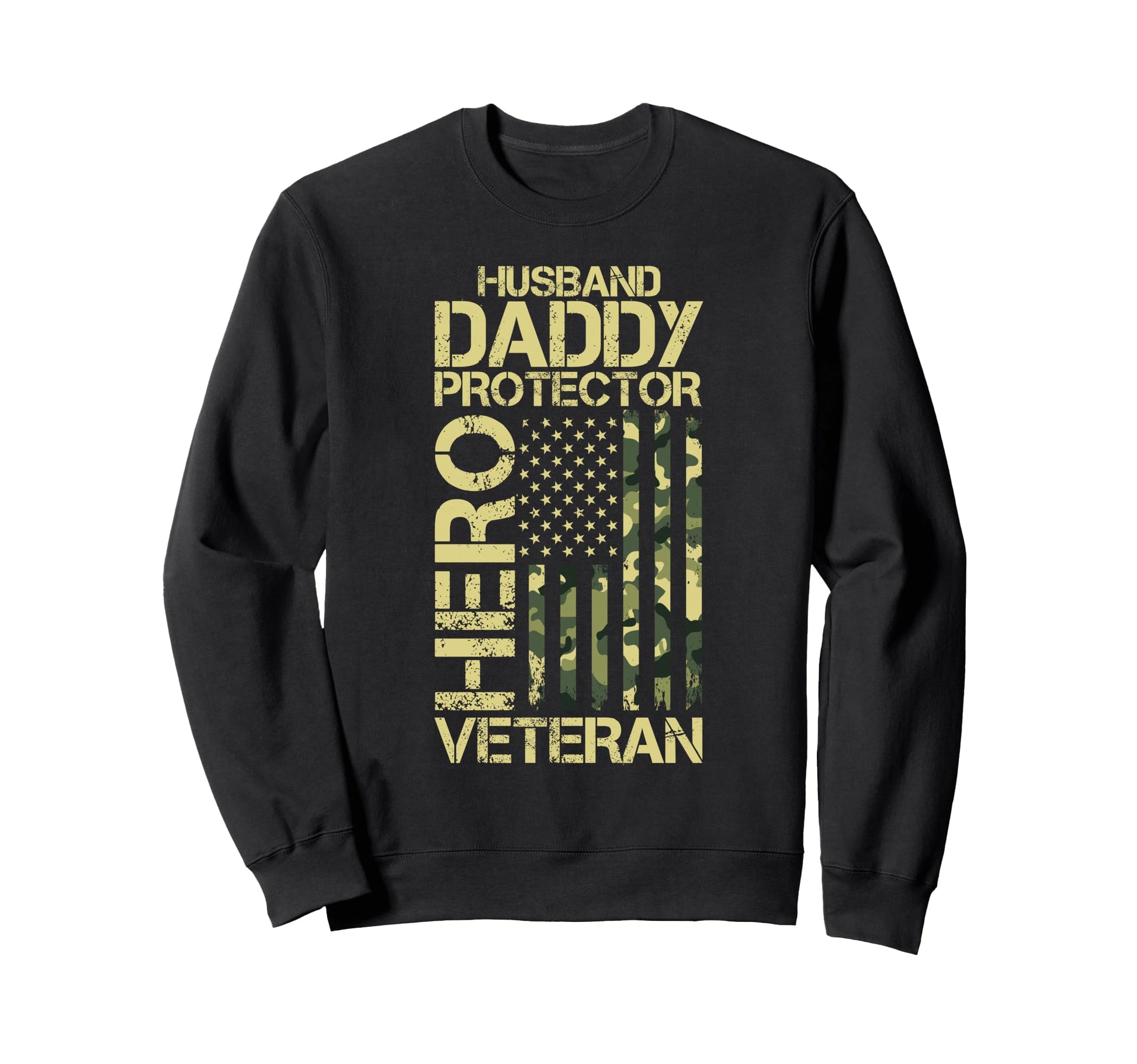 Husband Daddy Protector Hero Sweatshirt - Novelty Apparel Men Women - T-Shirt, Sweatshirt, Hoodie