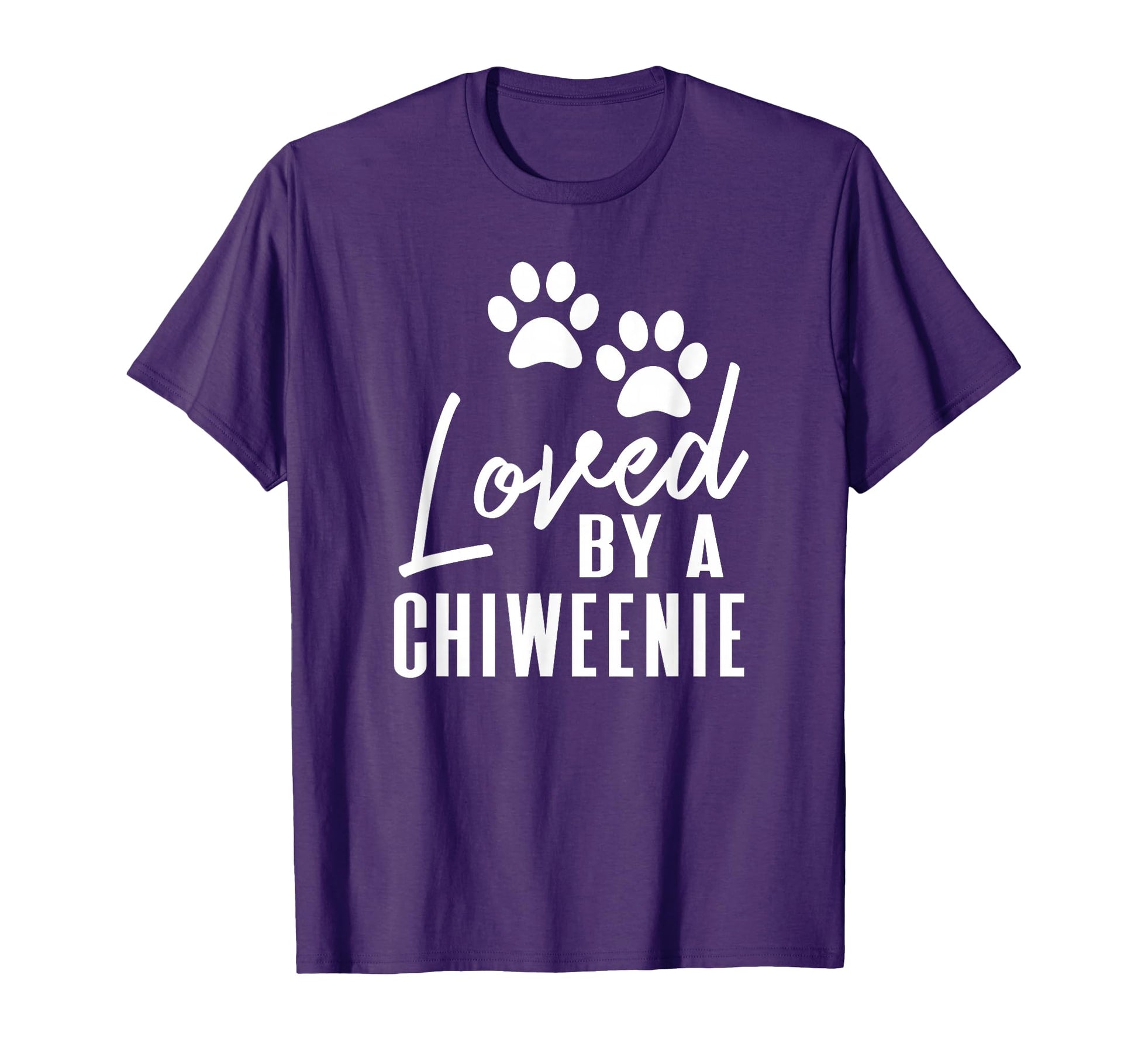 Loved Chiweenie Puppy Dog Mom Or Dad T-Shirt - Aesthetic Graphic Unisex - T-Shirt, Sweatshirt, Hoodie