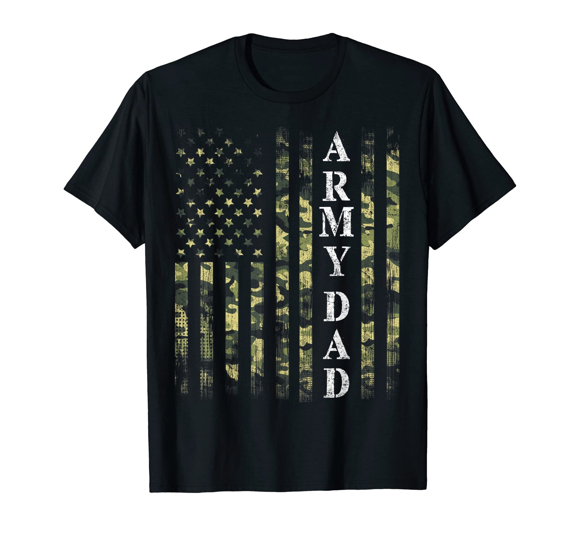 Mens Us Flag Army Dad Veteran Father T-Shirt - Unique Graphic Unisex - T-Shirt, Sweatshirt, Hoodie