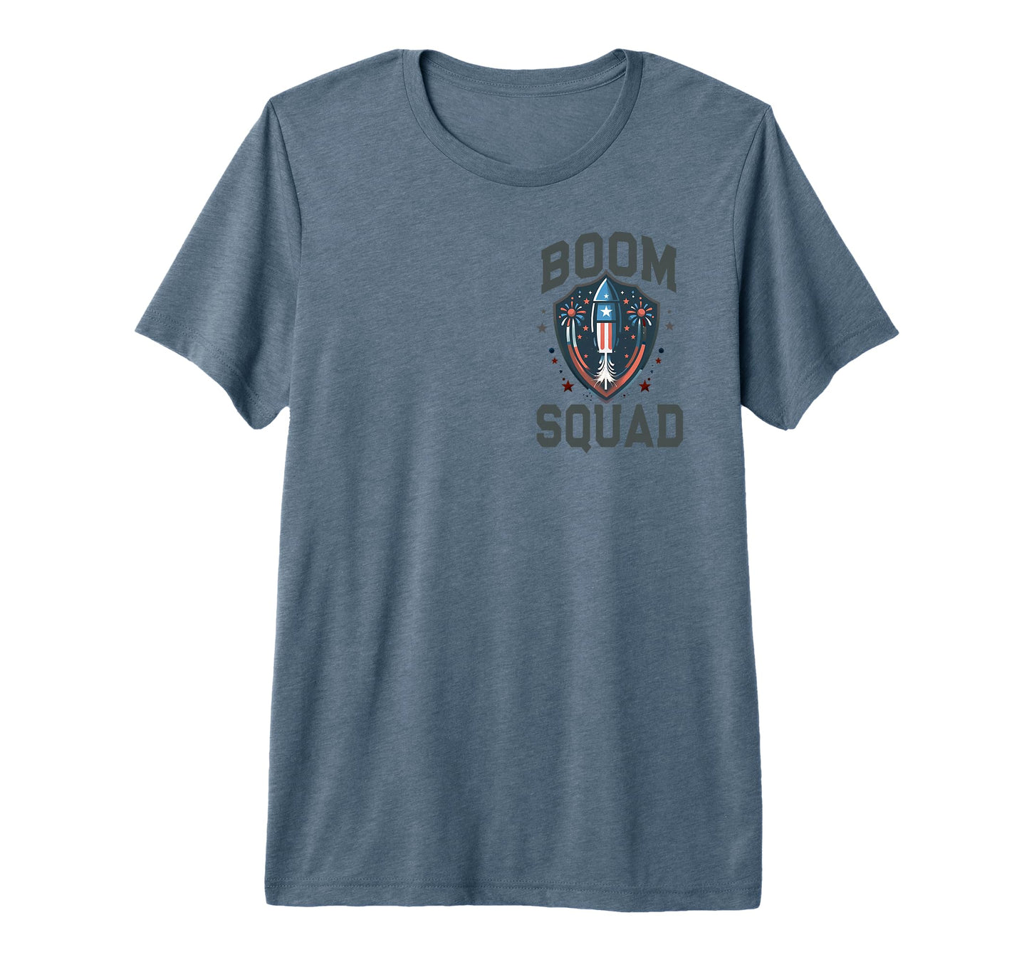 Patriotic Firework Boom Squad July T-Shirt - Streetwear Style Men Women - T-Shirt, Sweatshirt, Hoodie