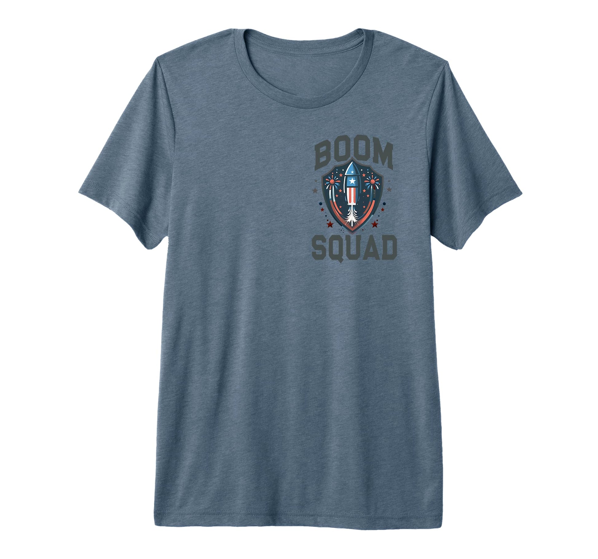 Patriotic Firework Boom Squad July T-Shirt - Streetwear Style Men Women - T-Shirt, Sweatshirt, Hoodie