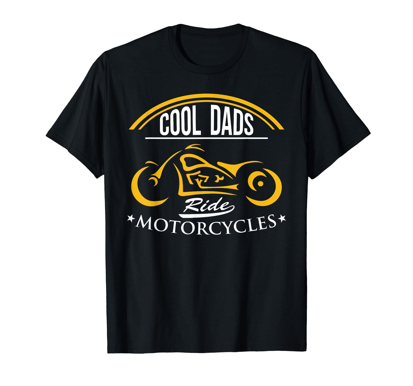 Fathers Day Dads Ride Motorcycles Biker T-Shirt - Trendy Graphic Unisex - T-Shirt, Sweatshirt, Hoodie