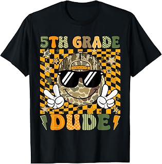 5th Grade First Day of School Camo Peace Sign Men Boy T-Shirt Unisex T-shirt, Sweatshirt, Hoodie, Long Sleeve Tee - T-Shirt, Sweatshirt, Hoodie