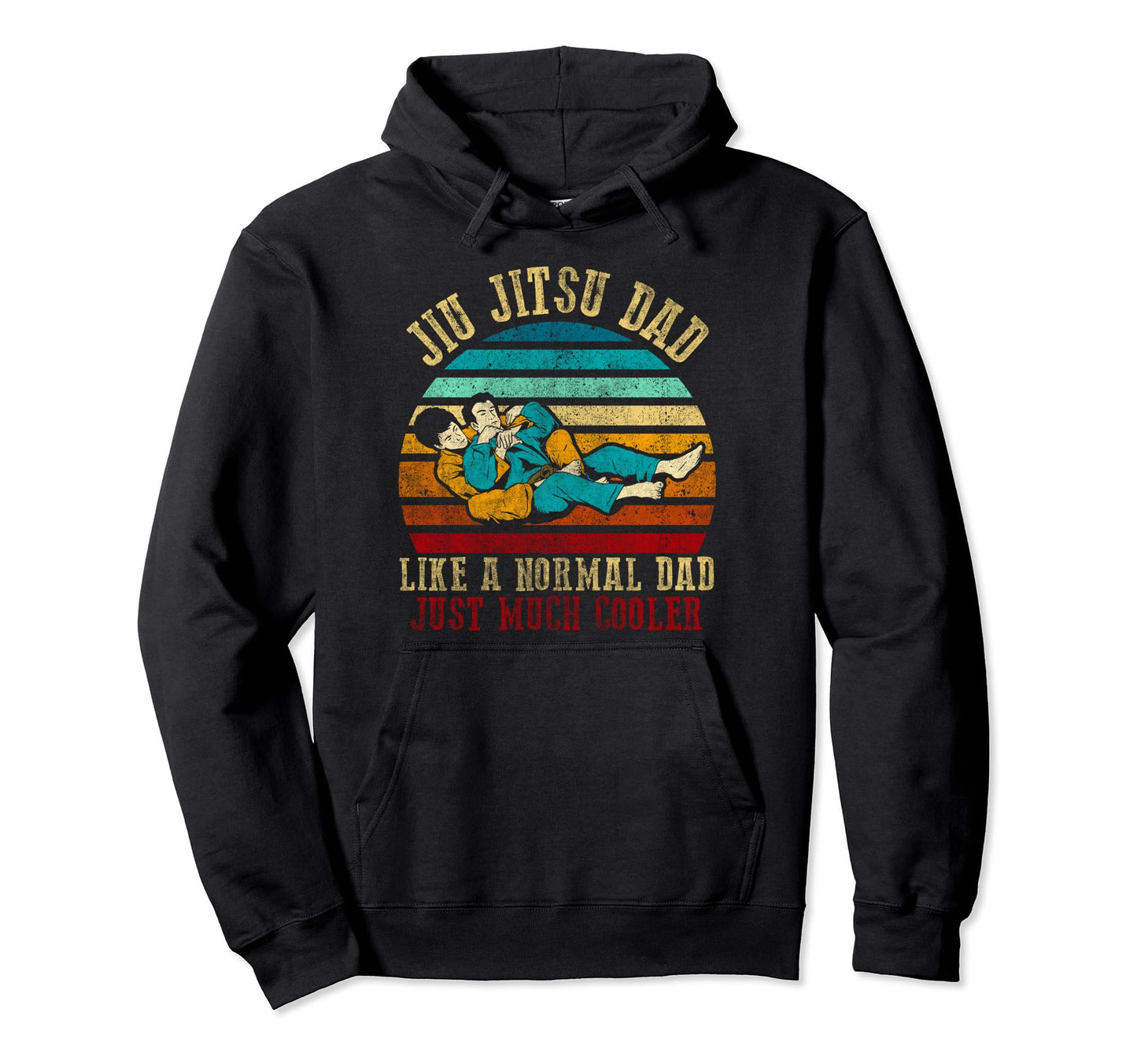 Like Normal Dad Just Much Cooler Jiu Hoodie - Aesthetic Graphic for Adults - T-Shirt, Sweatshirt, Hoodie