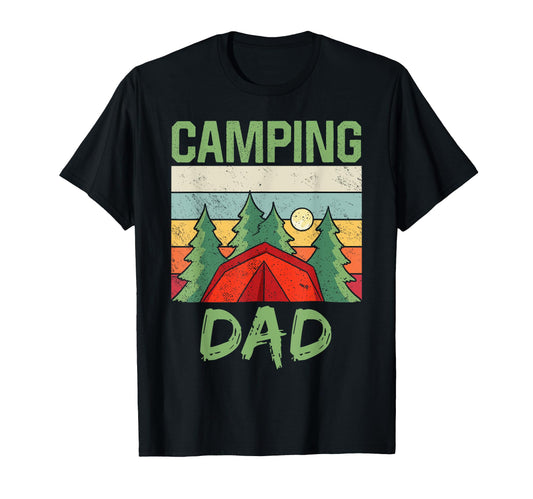 Camping Dad Camp Camper Campsite T-Shirt - Graphic Print Men Women - T-Shirt, Sweatshirt, Hoodie