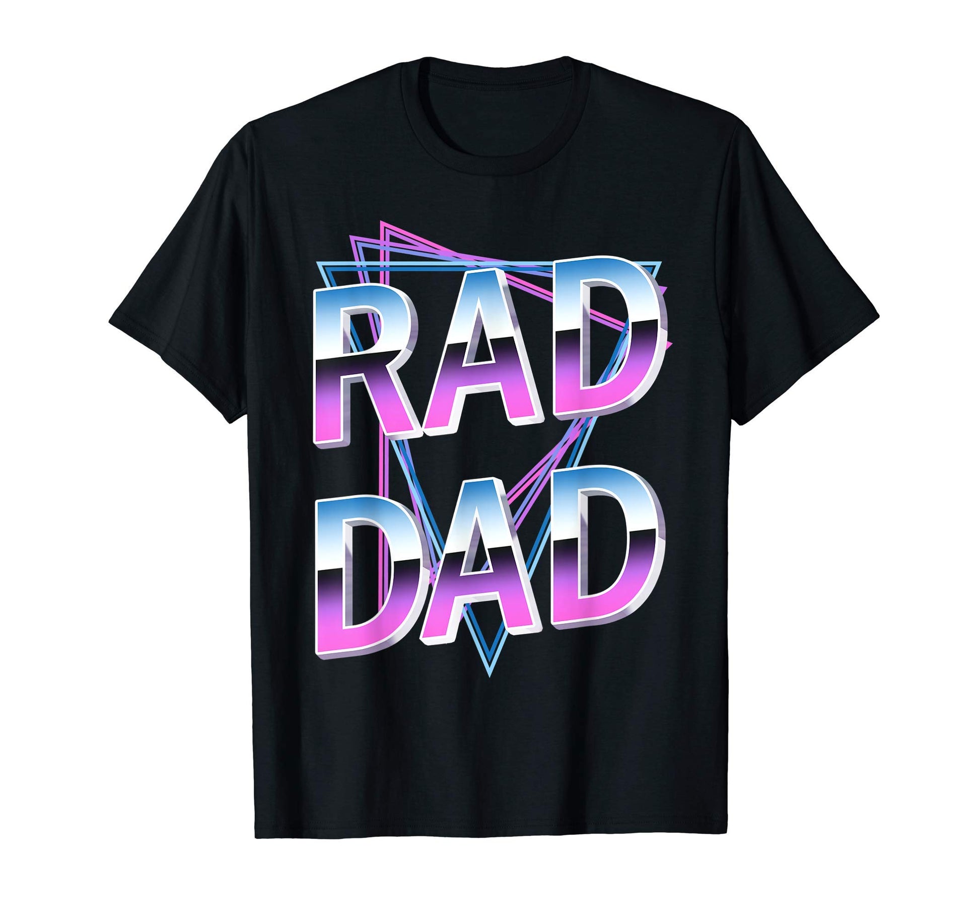 Rad Dad Vaporwave 80S T-Shirt - Casual Everyday Wear for Adults - T-Shirt, Sweatshirt, Hoodie