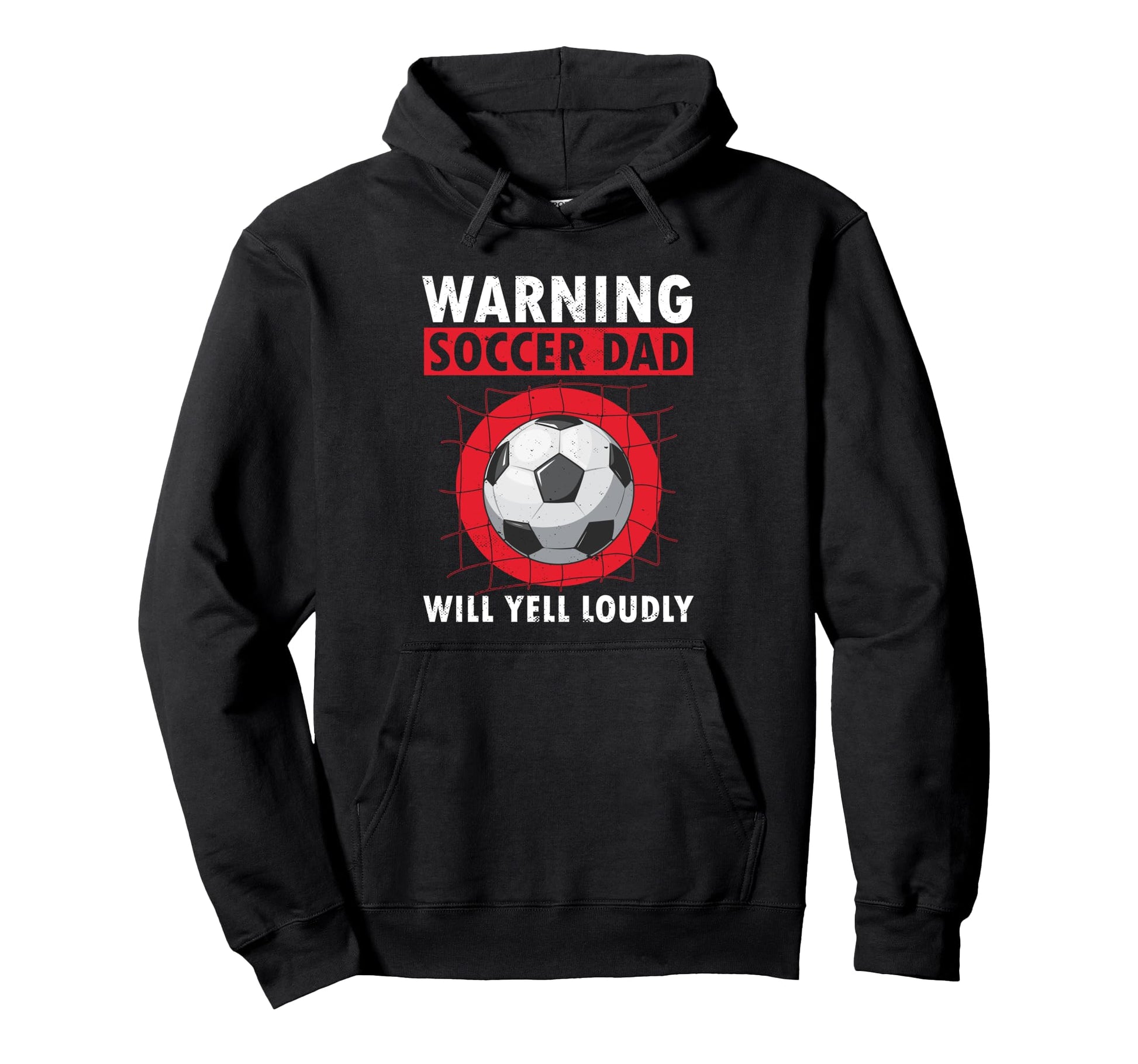 Soccer Dad Fathers Day Hoodie - Unique Graphic Men Women - T-Shirt, Sweatshirt, Hoodie