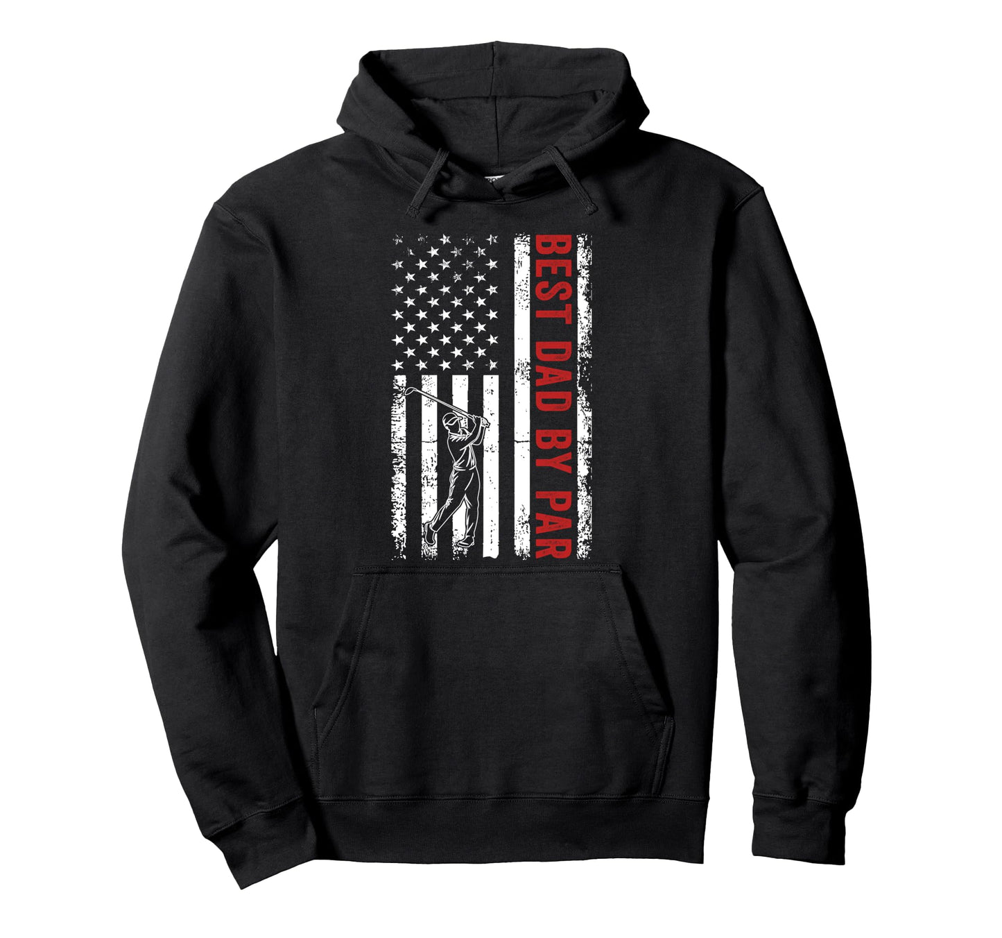 Funny Best Dad Par Golf Fathers Day Hoodie - Casual Everyday Wear Unisex - T-Shirt, Sweatshirt, Hoodie