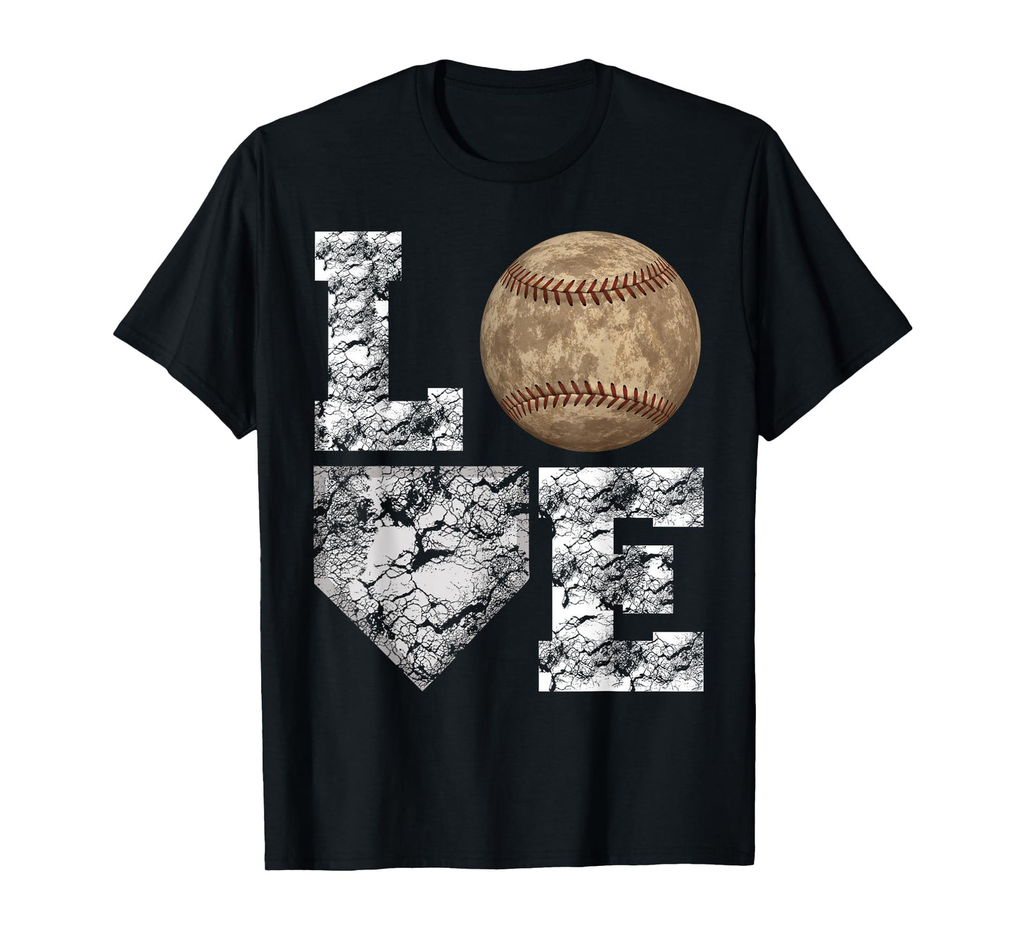 Baseball Distressed Ball Dad Mom T-Shirt - Casual Everyday Wear Men Women - T-Shirt, Sweatshirt, Hoodie