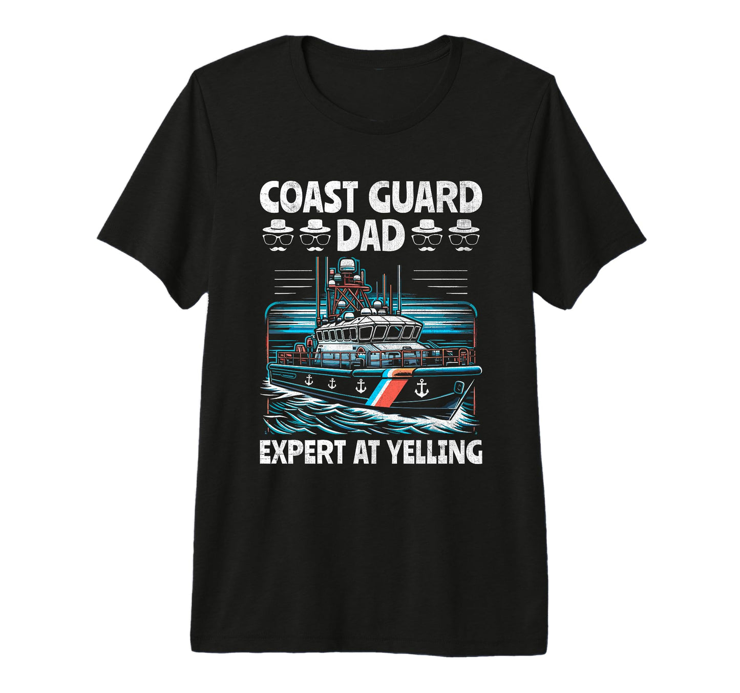 Coast Guard Dad Funny Proud Uscg T-Shirt - Aesthetic Graphic Unisex - T-Shirt, Sweatshirt, Hoodie