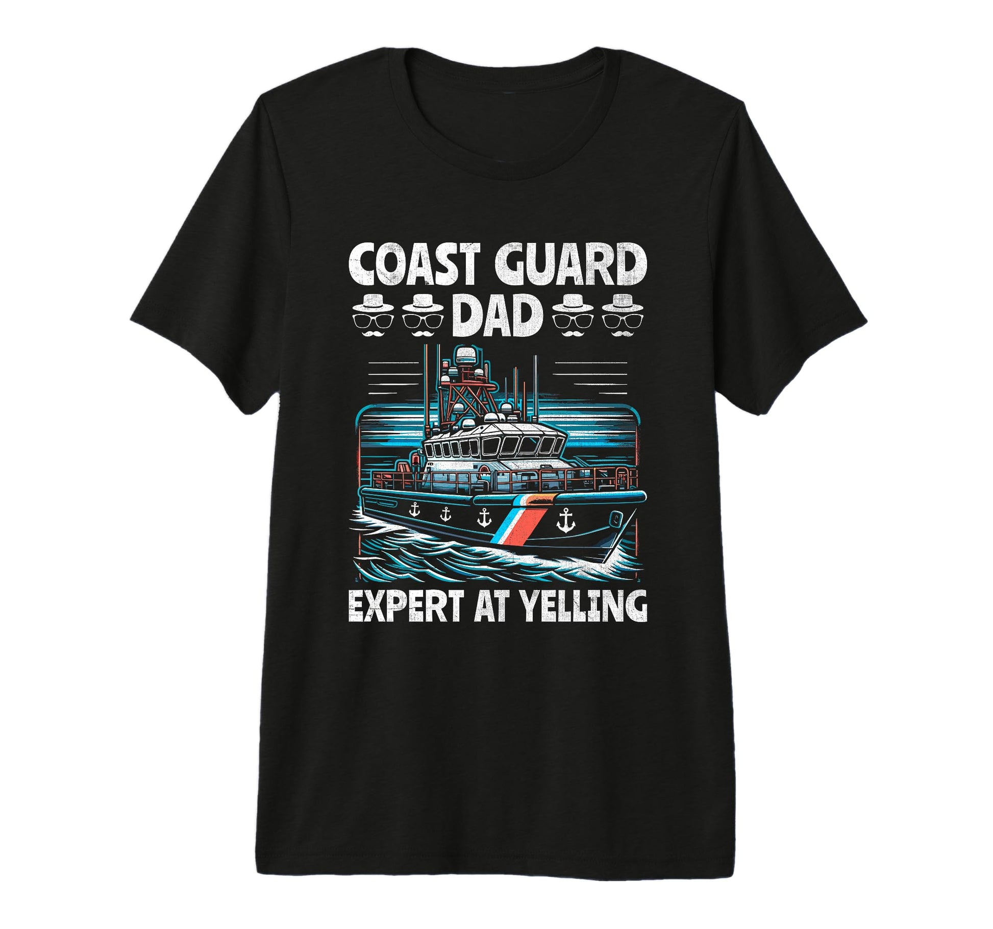 Coast Guard Dad Funny Proud Uscg T-Shirt - Aesthetic Graphic Unisex - T-Shirt, Sweatshirt, Hoodie