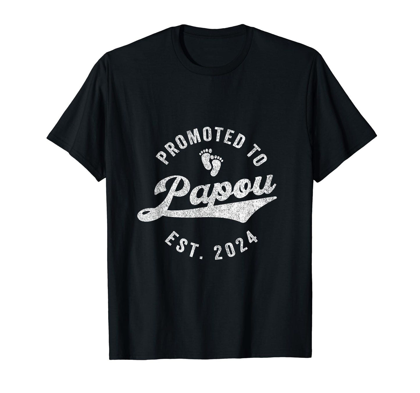 Promoted To Papou Est 2024 Greek Grandpa T-Shirt - Custom Art Print Unisex - T-Shirt, Sweatshirt, Hoodie
