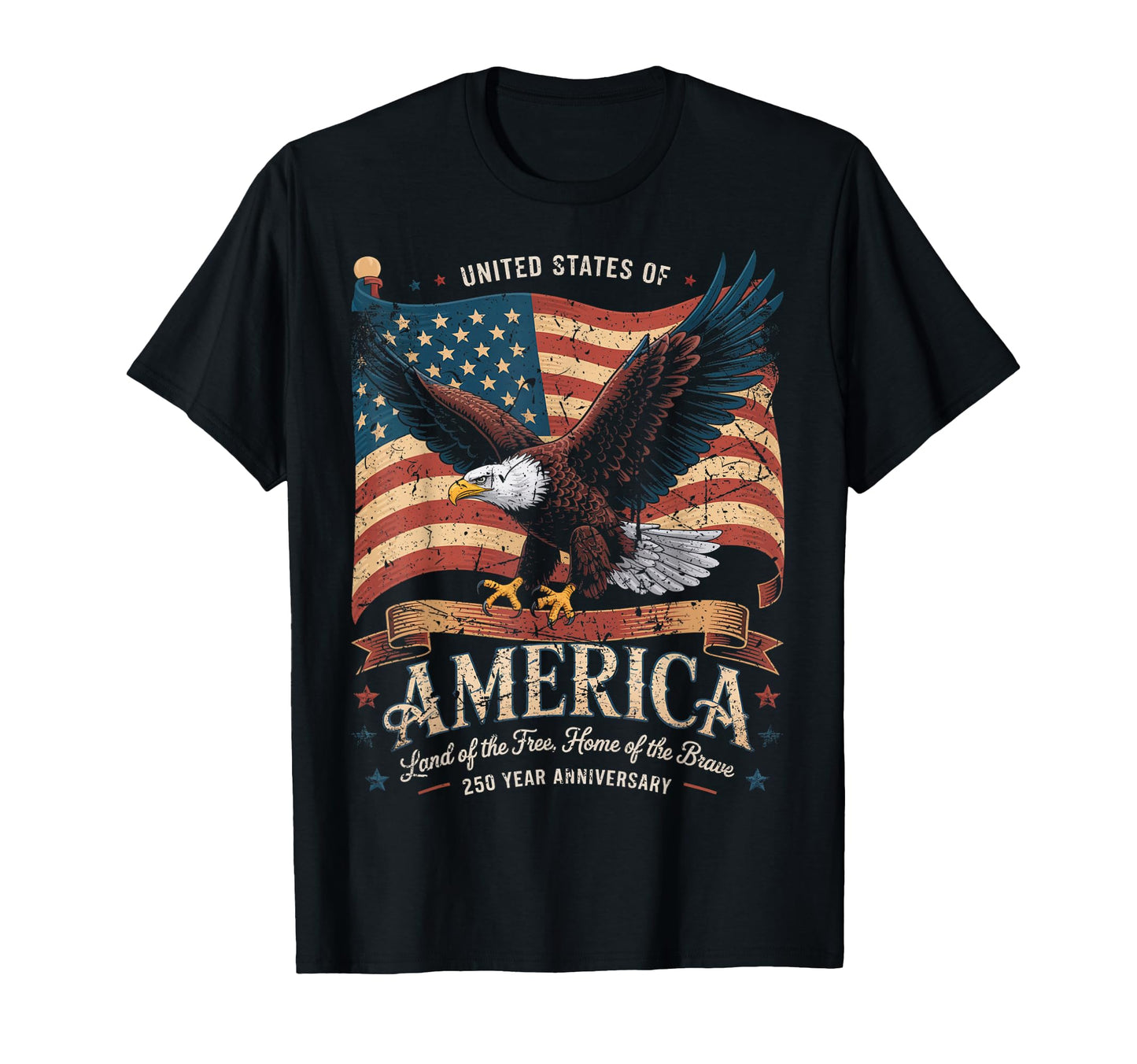 United States Anniversary American T-Shirt - Custom Art Print for Adults - T-Shirt, Sweatshirt, Hoodie