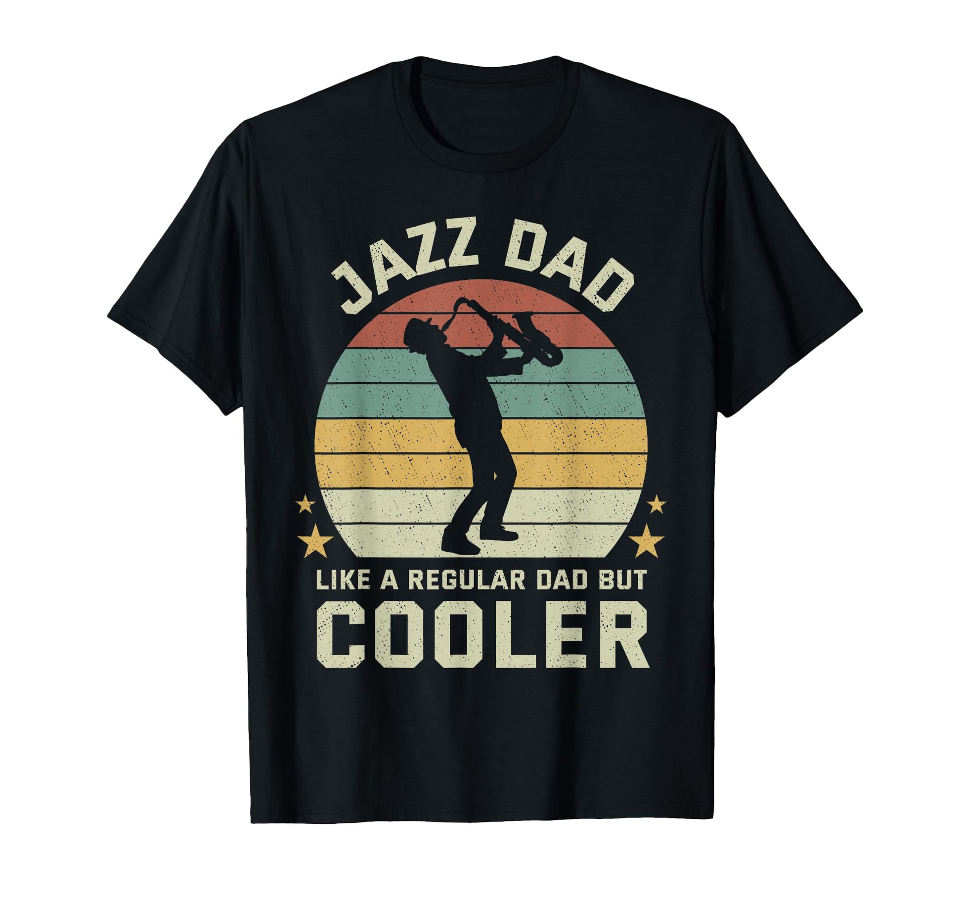 Jazz Father Saxophones Like Normal T-Shirt - Aesthetic Graphic Men Women - T-Shirt, Sweatshirt, Hoodie