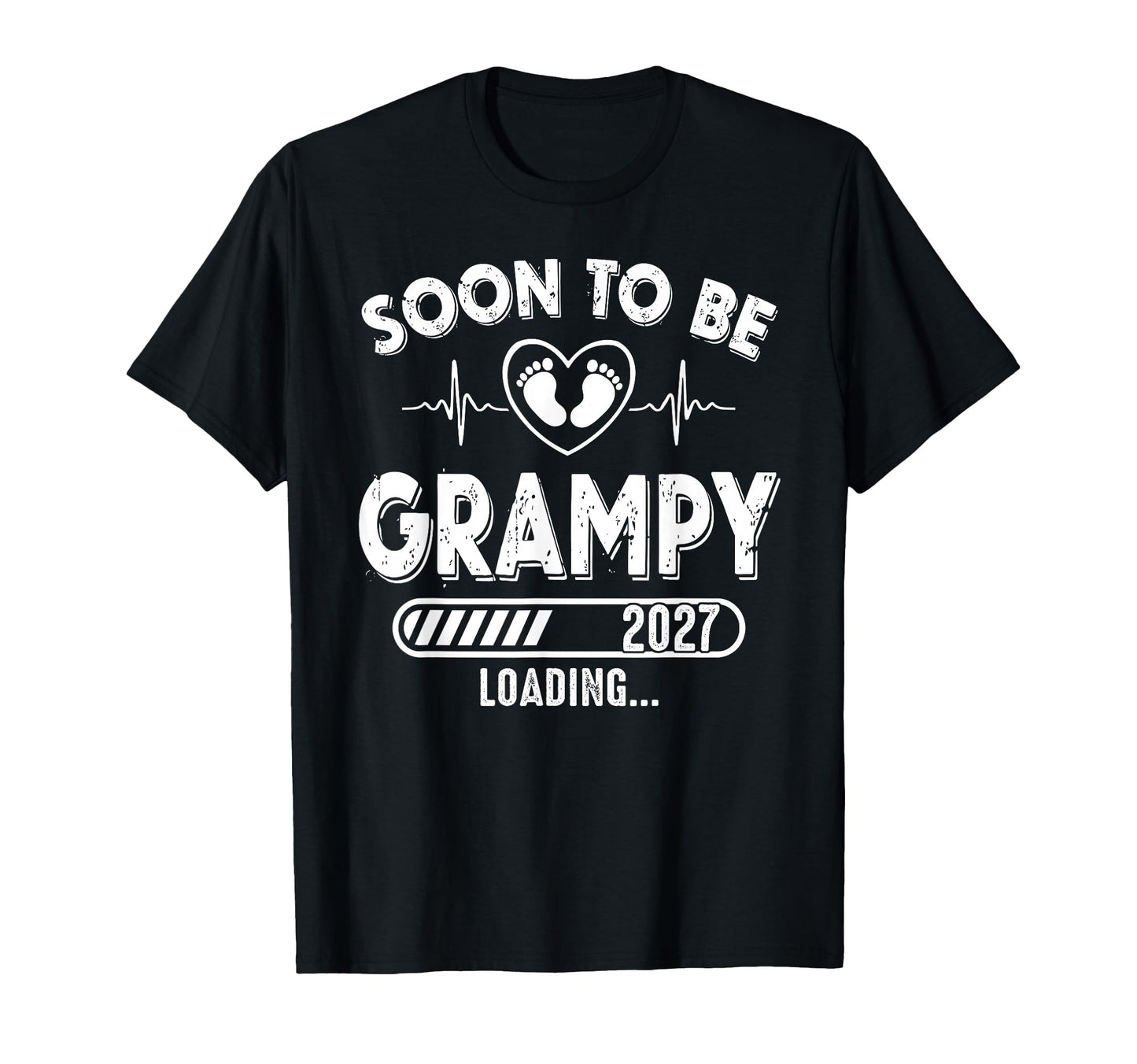 Soon To Be Grampy Est 2027 New Dad T-Shirt - Custom Art Print for Adults - T-Shirt, Sweatshirt, Hoodie